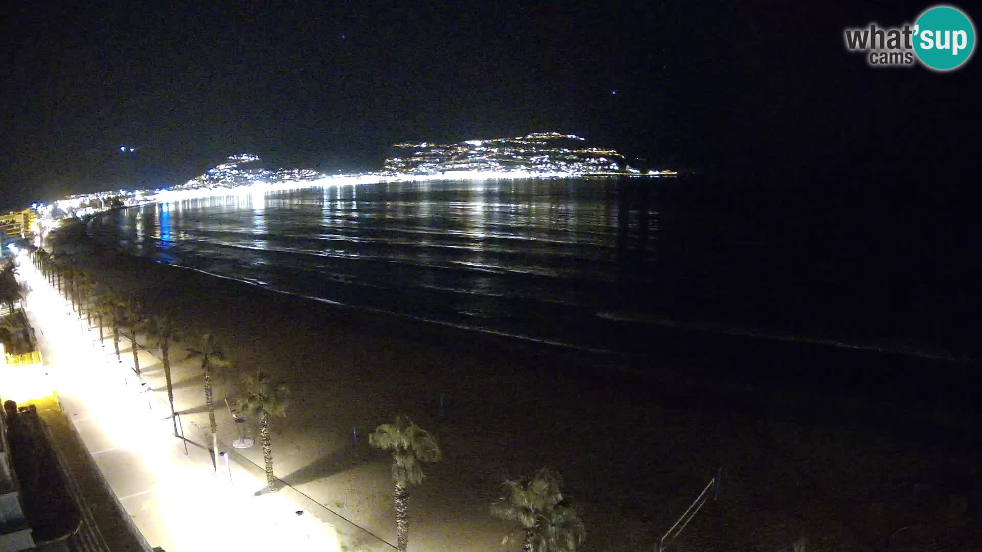 LIVEcam Roses plage Costa Brava – Hotel Montecarlo webcam Espagne