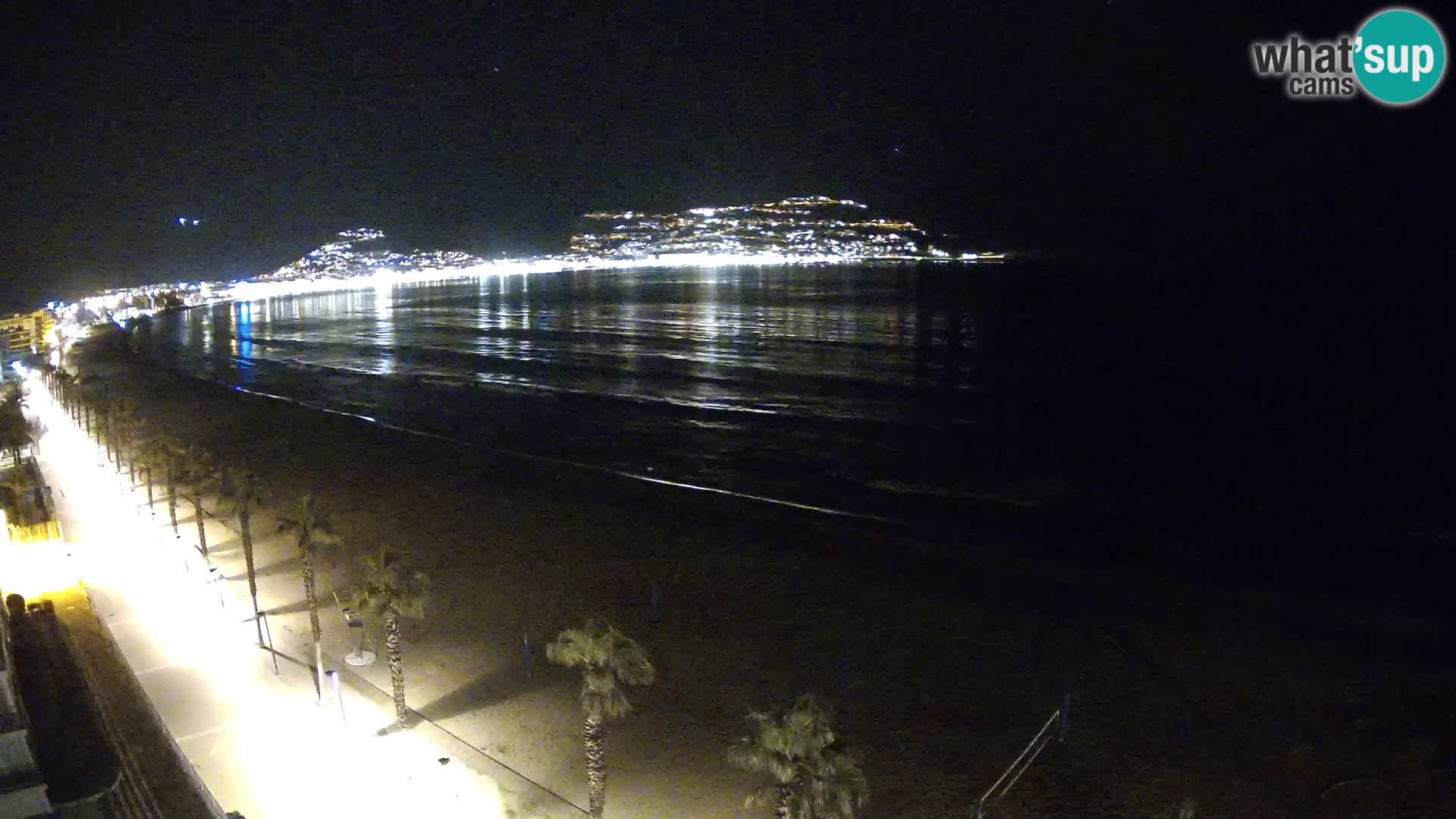 LIVEcam Roses plage Costa Brava – Hotel Montecarlo webcam Espagne