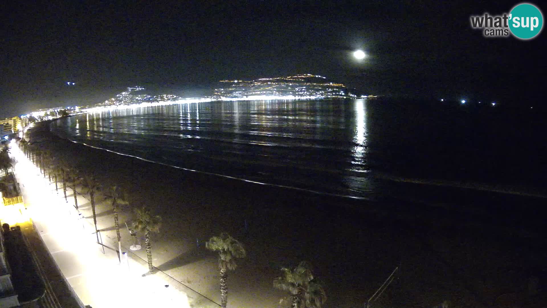 Live cam Roses  – Costa Brava spiaggia – Hotel MonteCarlo