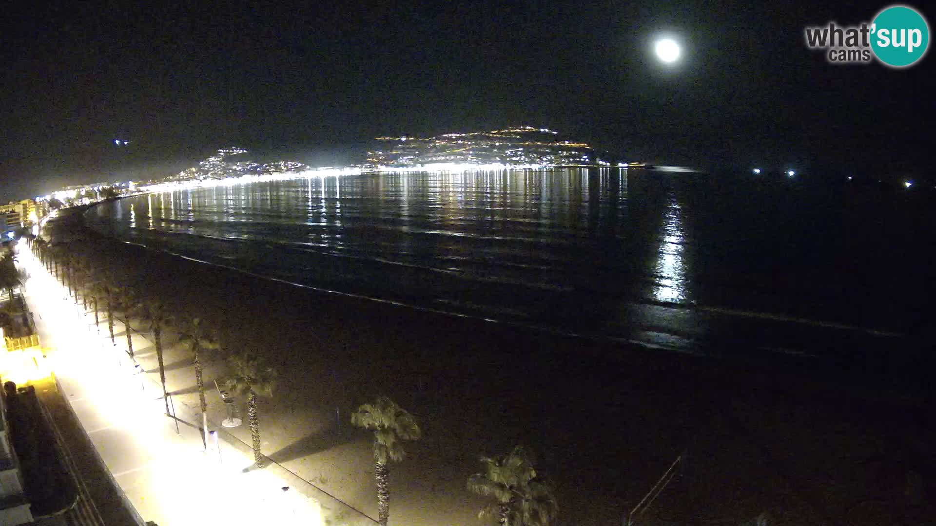 Webcam Costa Brava Roses Strand – Montecarlo Hotel livecam Spanien