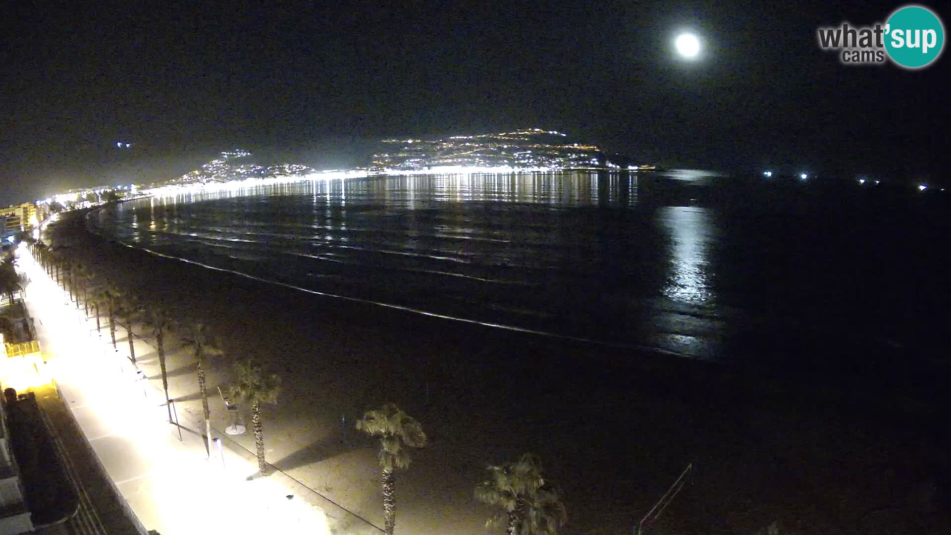 Live cam Roses  – Costa Brava spiaggia – Hotel MonteCarlo