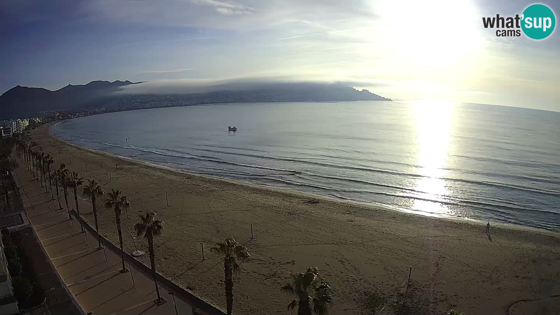 Webcam Costa Brava Roses Strand – Montecarlo Hotel livecam Spanien