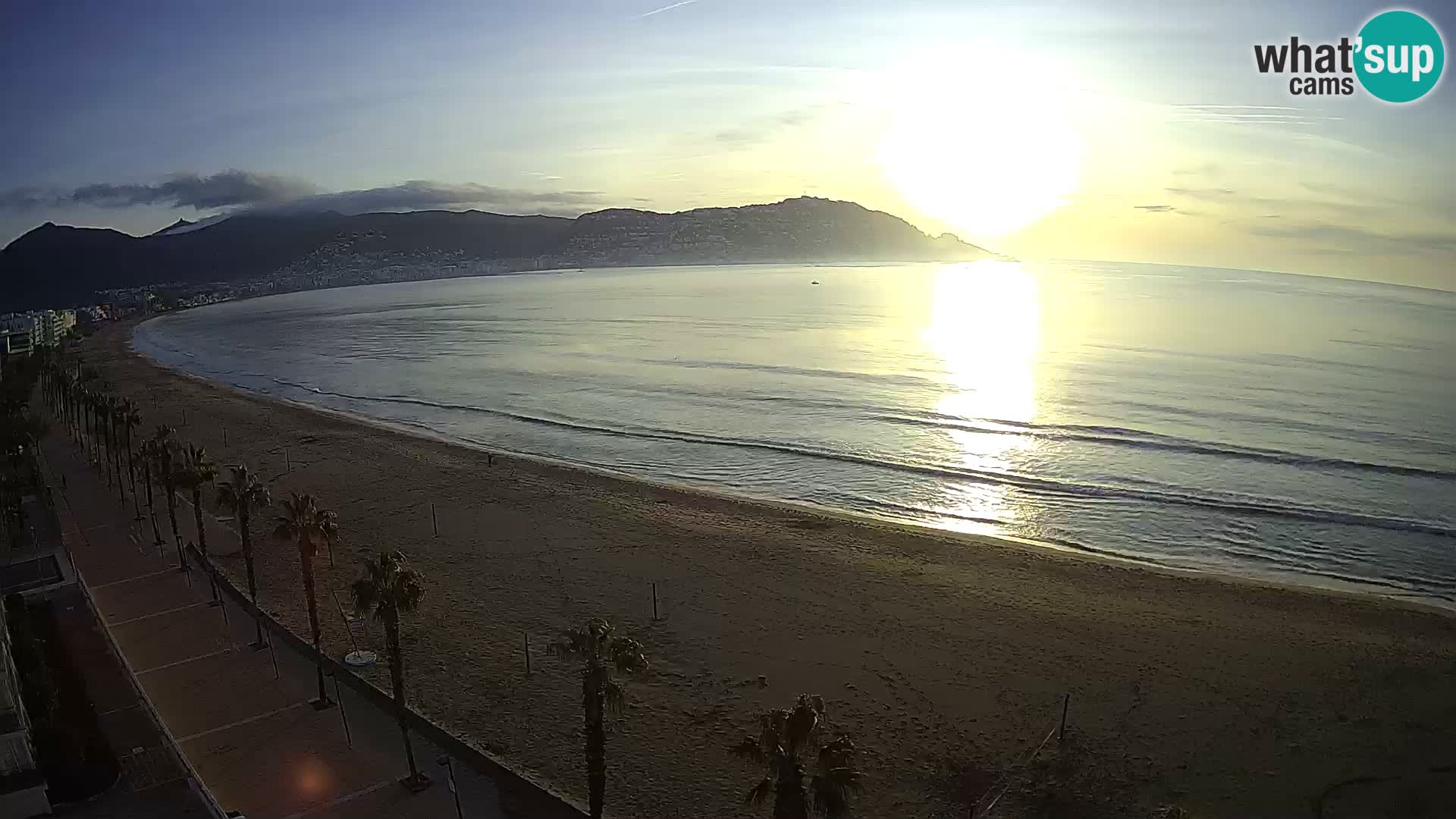 Live cam Roses  – Costa Brava spiaggia – Hotel MonteCarlo