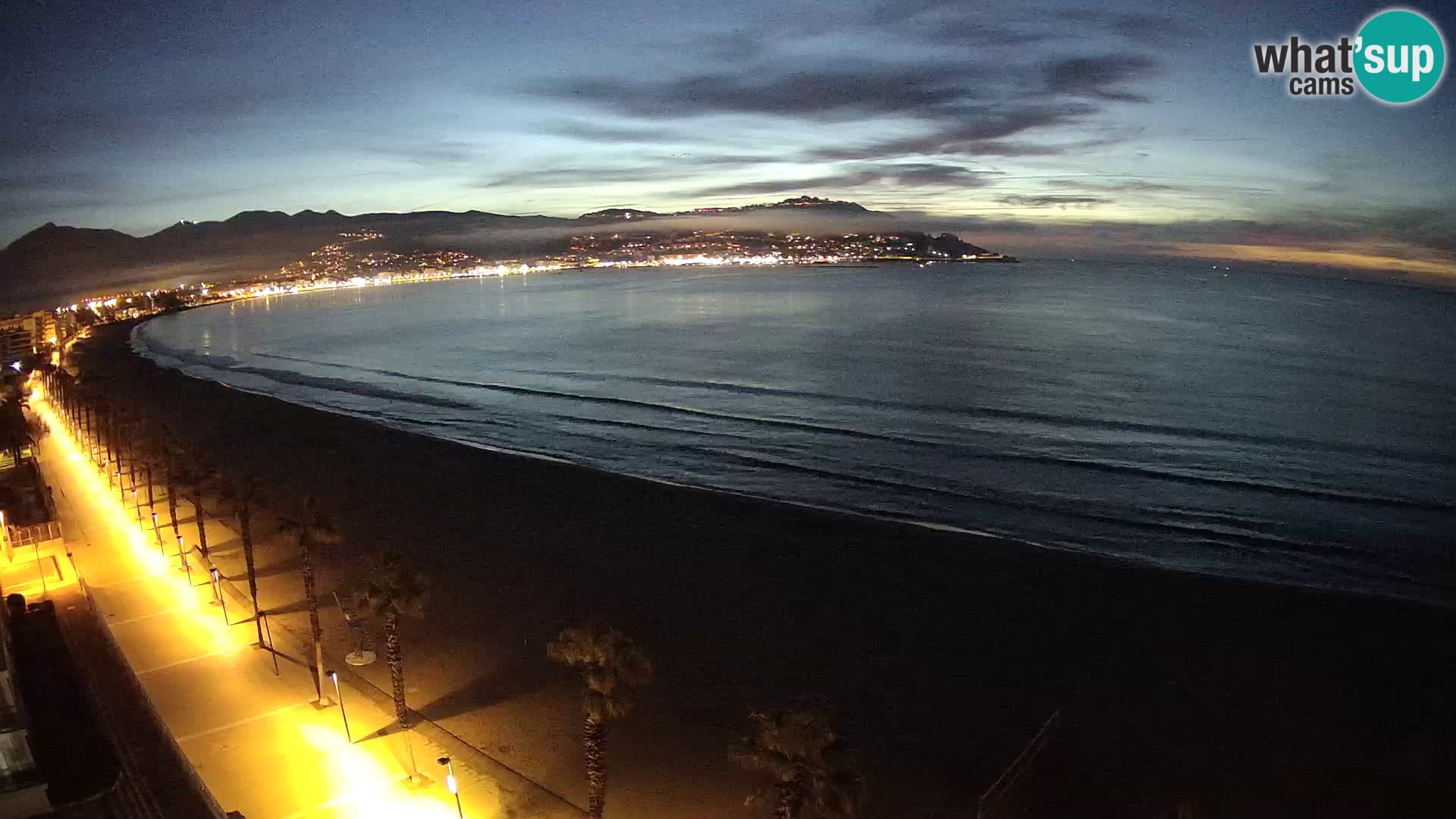 Webcam Costa Brava Roses Strand – Montecarlo Hotel livecam Spanien