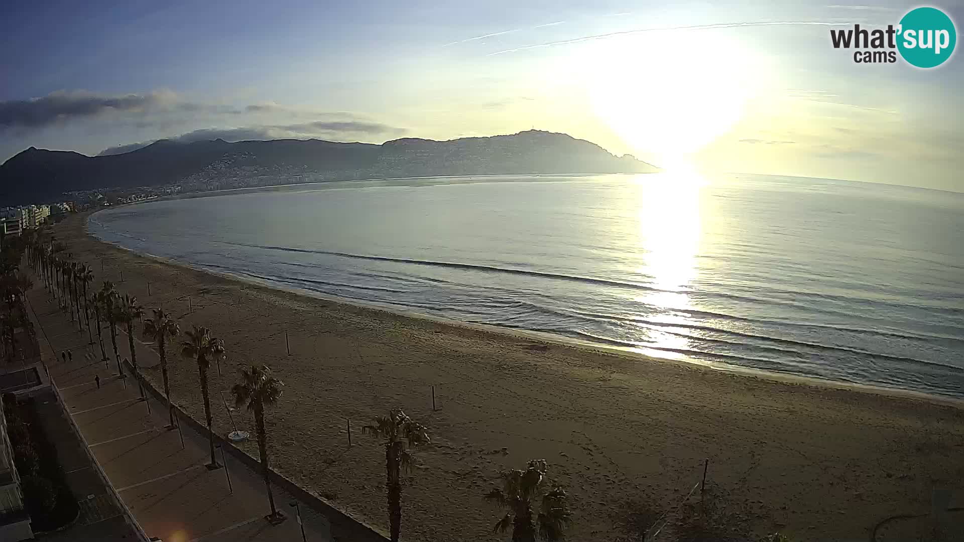 Roses camera en vivo playa Costa Brava- Hotel MonteCarlo