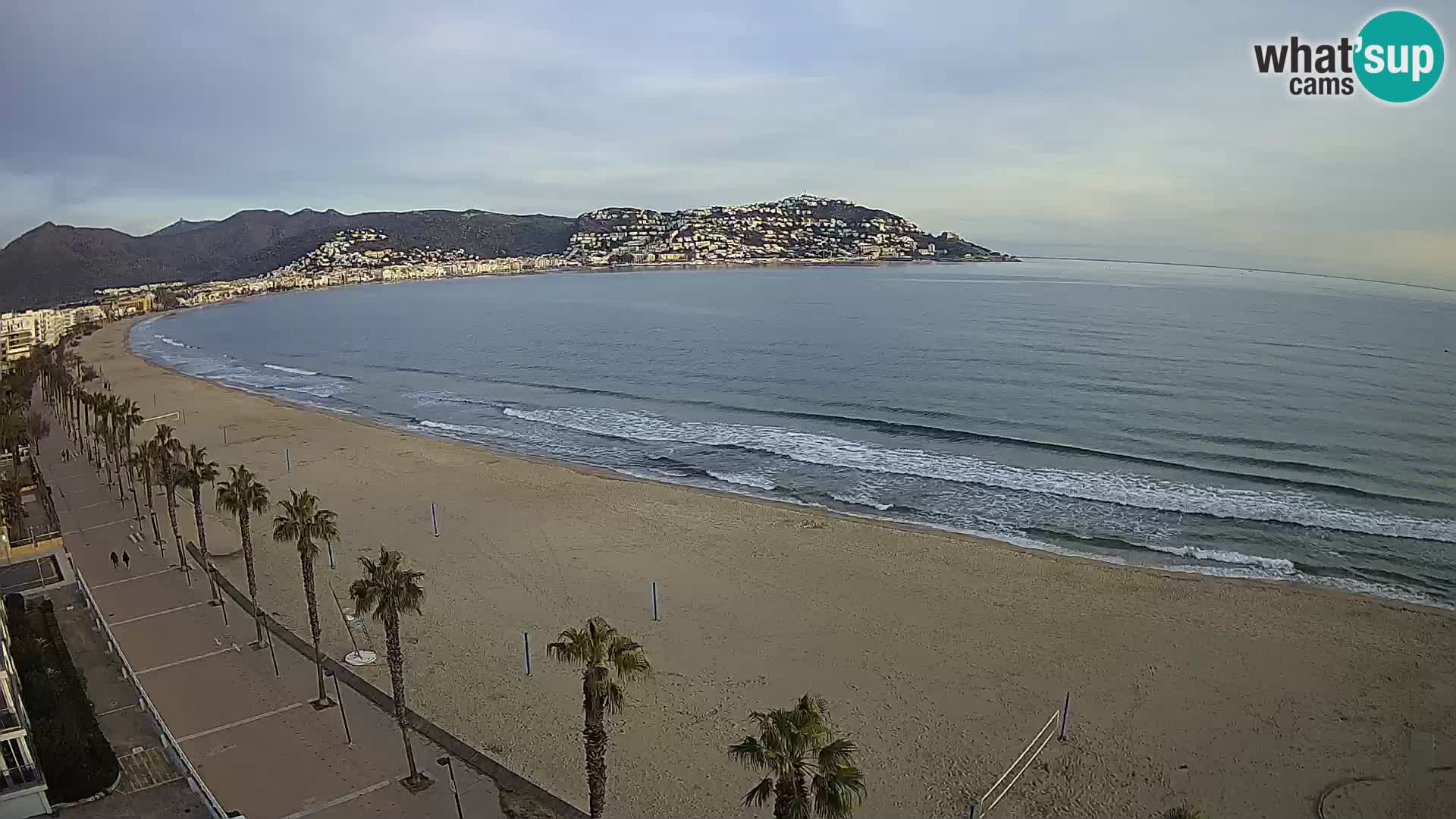 Live cam Roses  – Costa Brava spiaggia – Hotel MonteCarlo