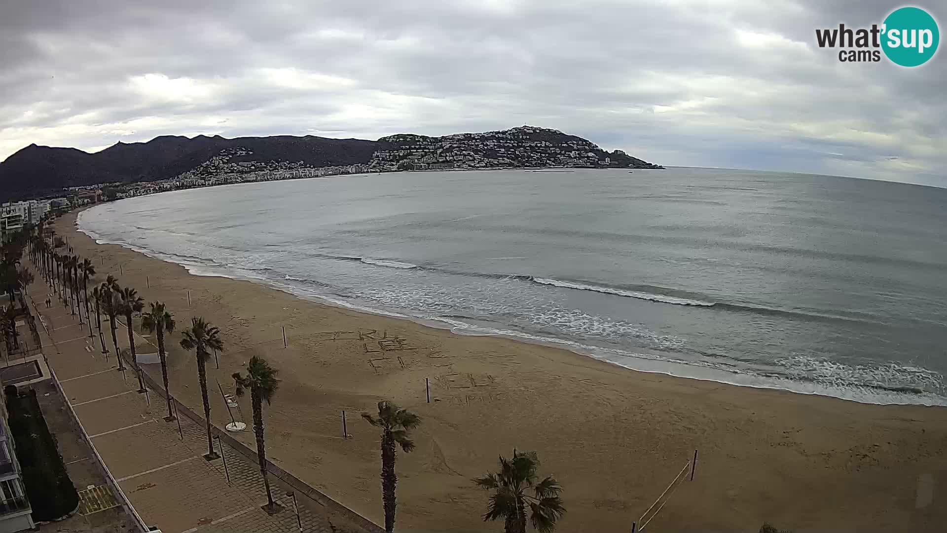 Roses camera en vivo playa Costa Brava- Hotel MonteCarlo