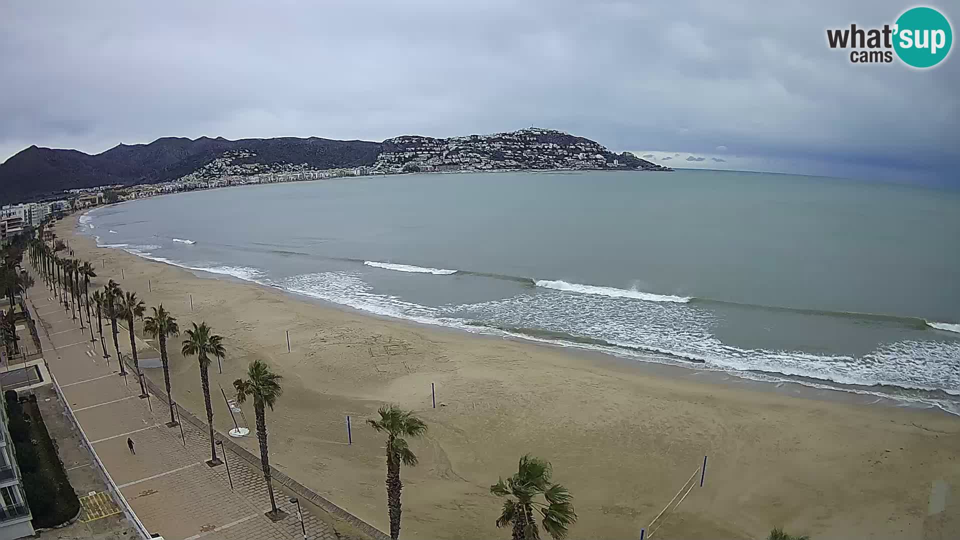 Live cam Roses  – Costa Brava spiaggia – Hotel MonteCarlo