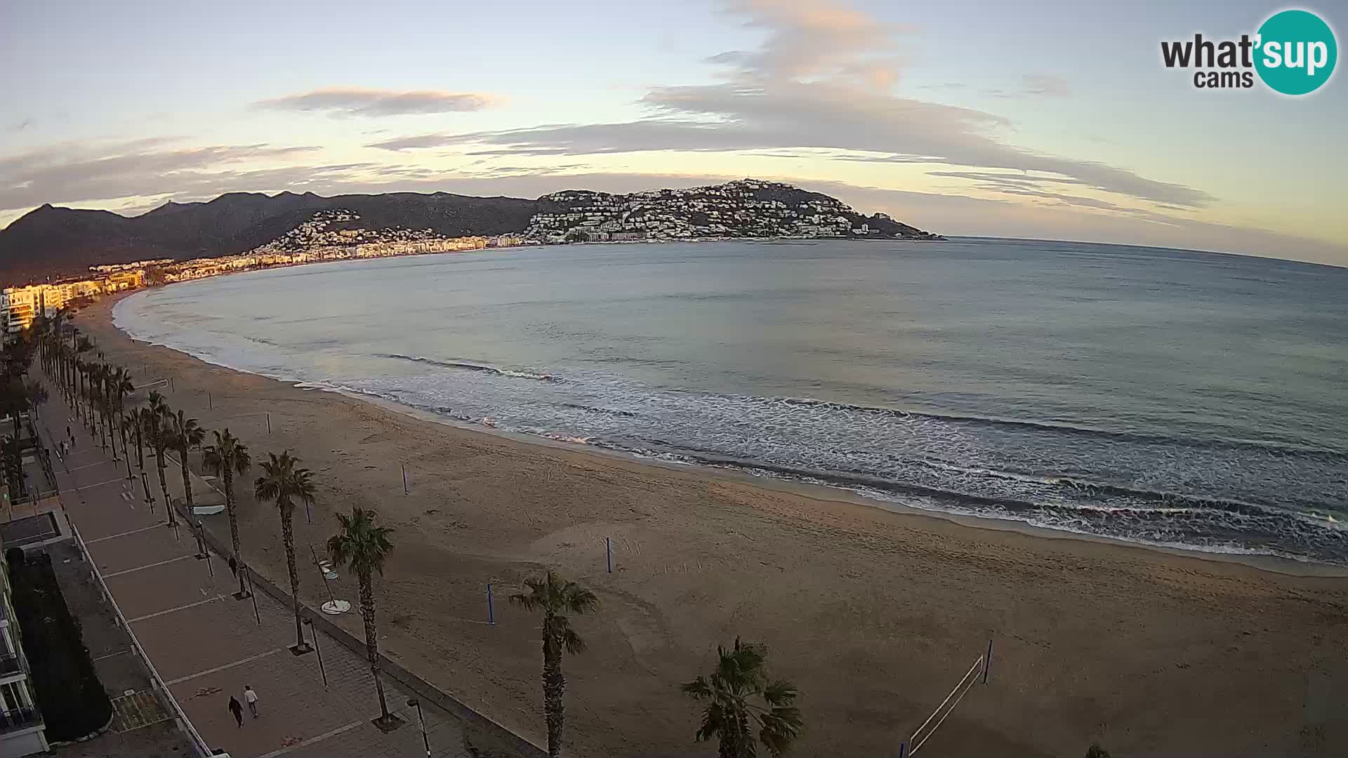 Webcam Costa Brava Roses Strand – Montecarlo Hotel livecam Spanien