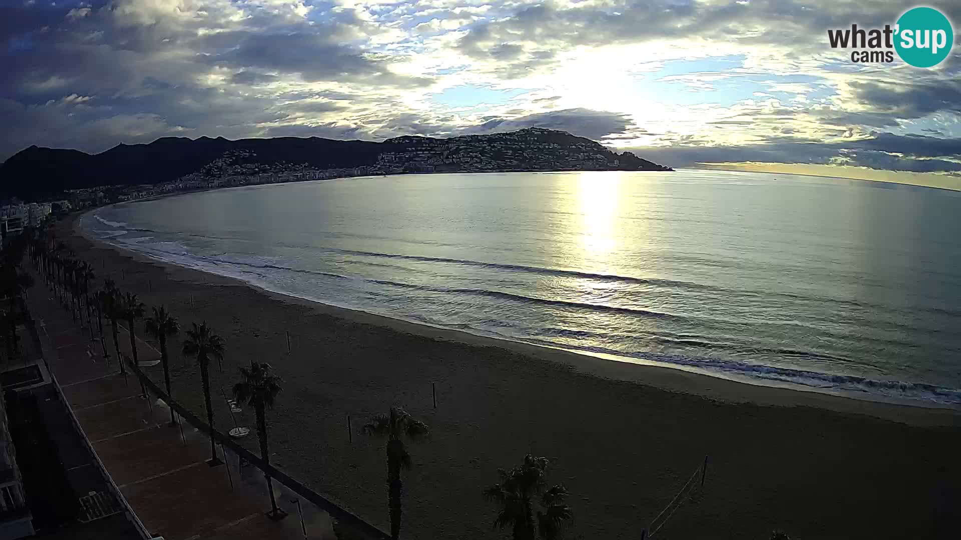 Webcam Costa Brava Roses Strand – Montecarlo Hotel livecam Spanien