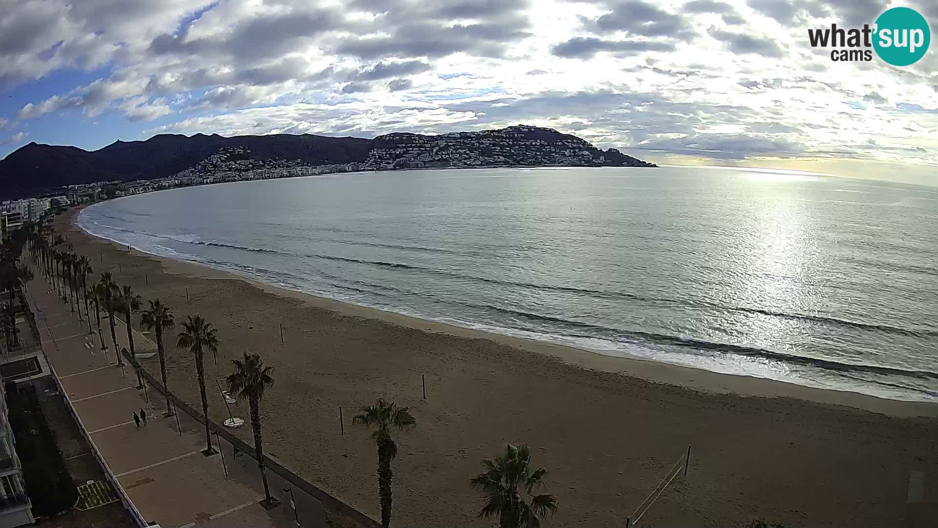 Webcam Costa Brava Roses Strand – Montecarlo Hotel livecam Spanien