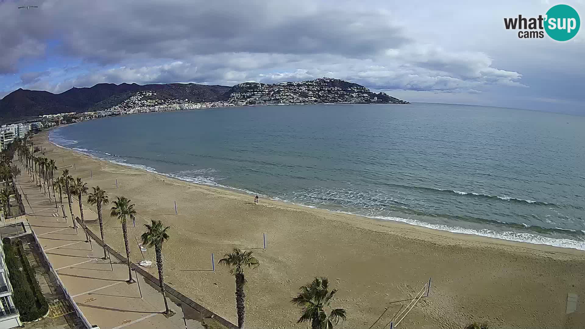 Webcam Costa Brava Roses Strand – Montecarlo Hotel livecam Spanien