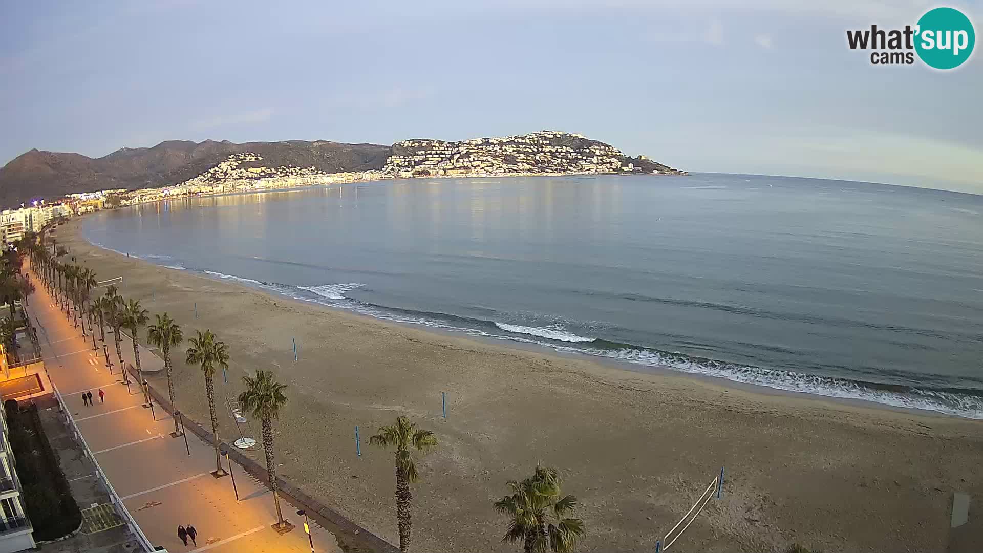 Roses camera en vivo playa Costa Brava- Hotel MonteCarlo