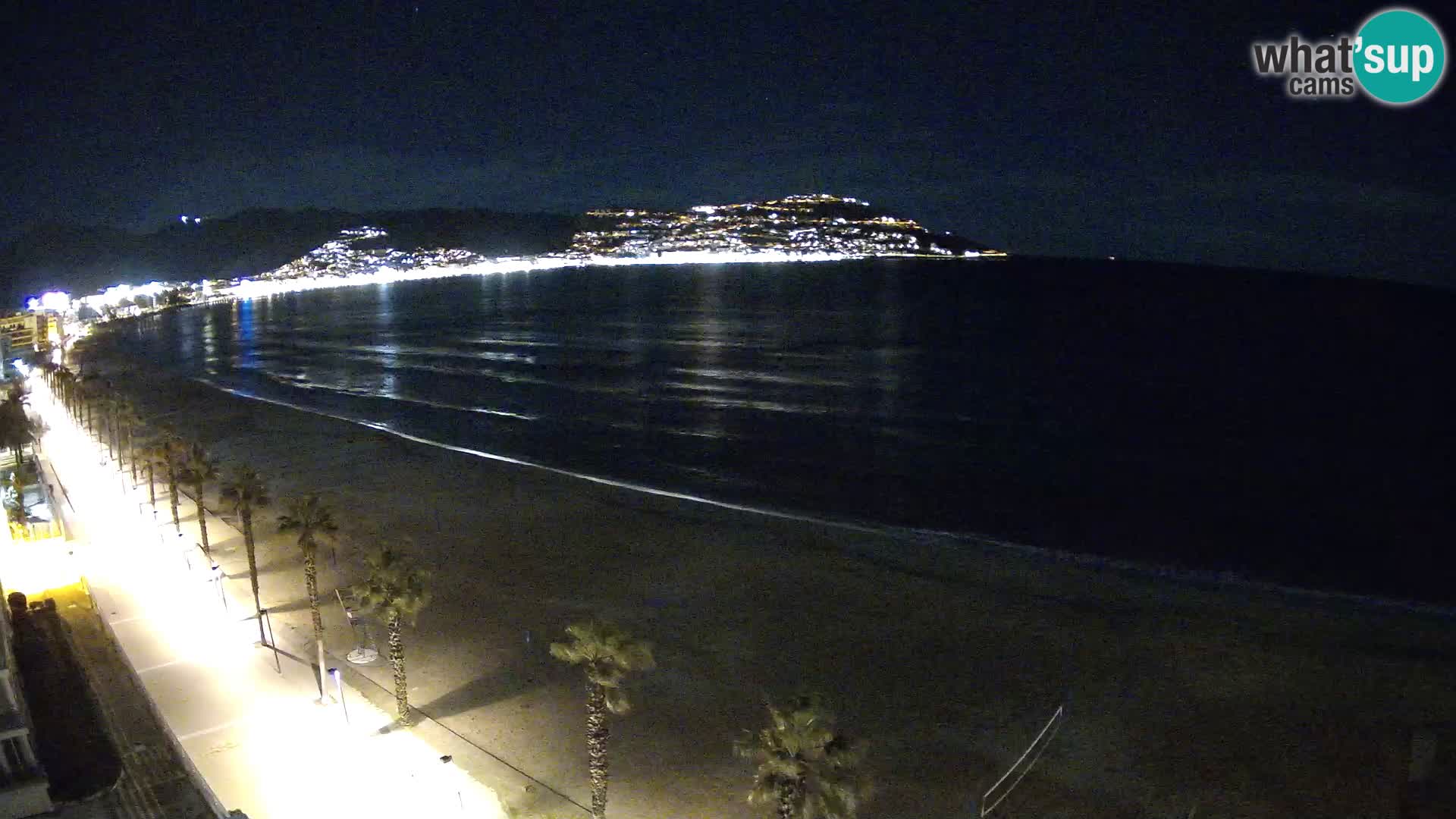 LIVEcam Roses plage Costa Brava – Hotel Montecarlo webcam Espagne