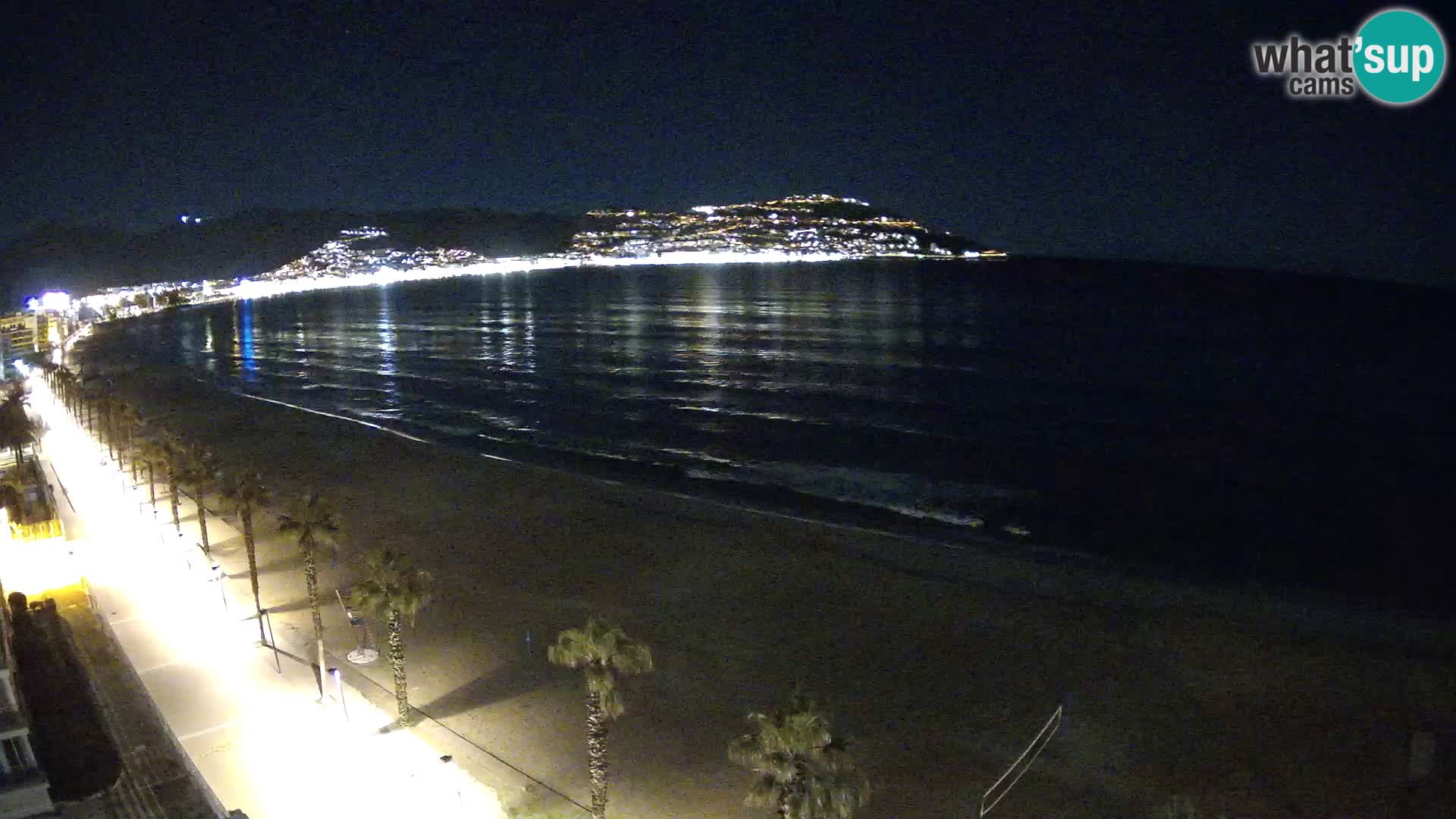 Roses camera en vivo playa Costa Brava- Hotel MonteCarlo