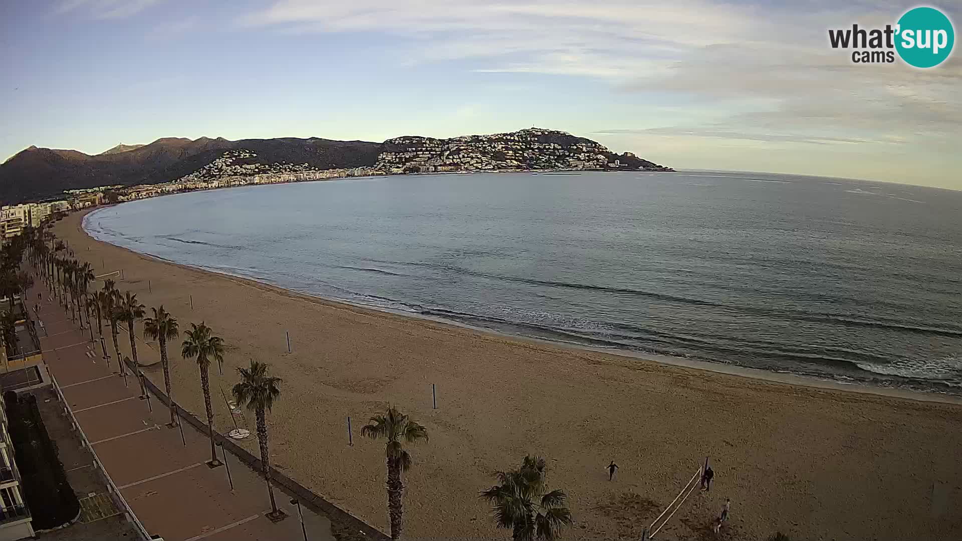 Webcam Costa Brava Roses Strand – Montecarlo Hotel livecam Spanien