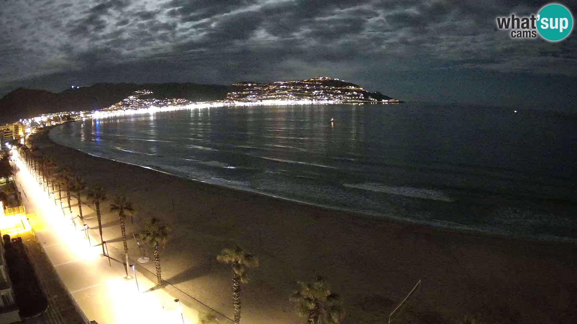 Webcam Costa Brava Roses Strand – Montecarlo Hotel livecam Spanien