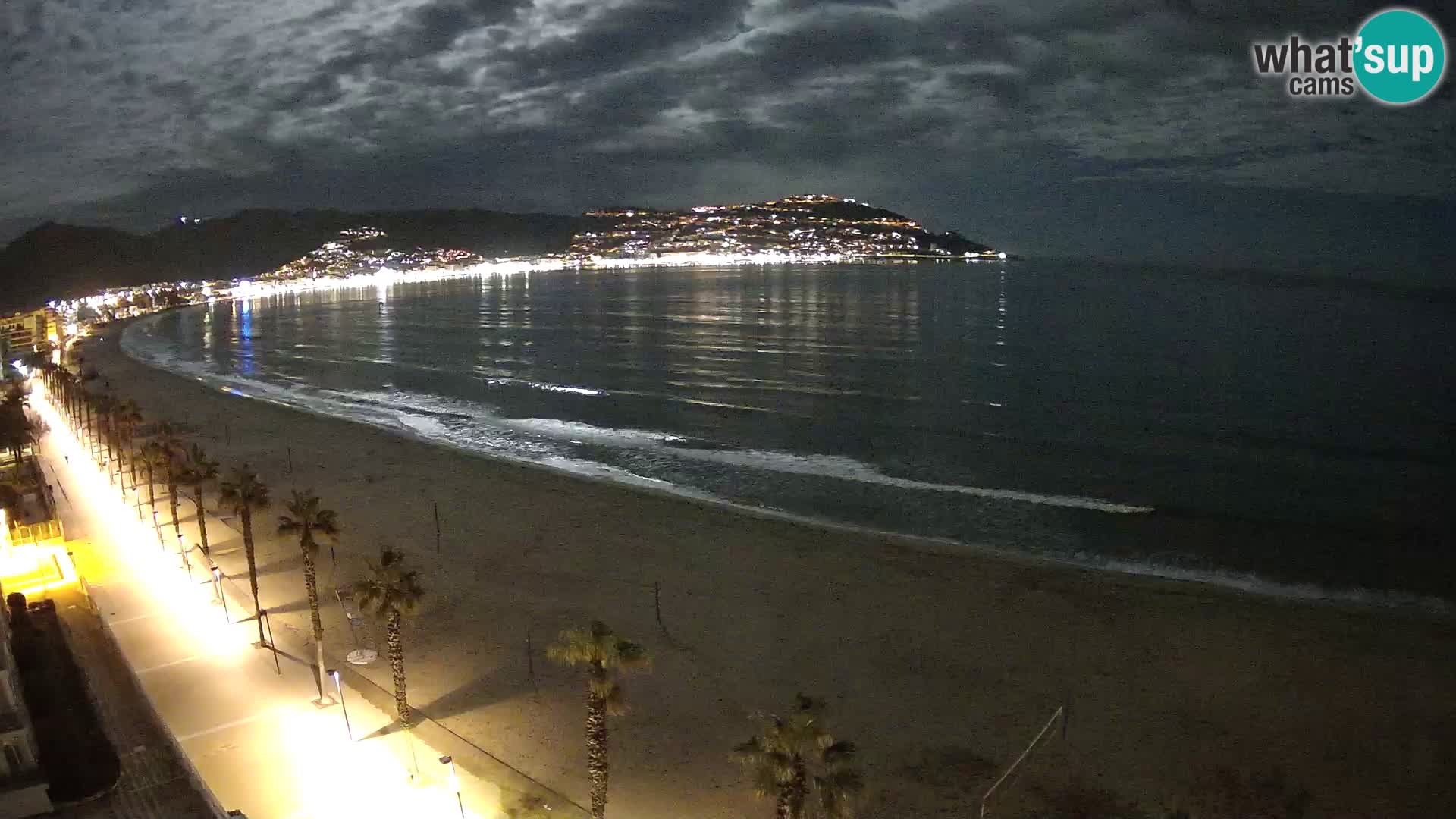 LIVEcam Roses plage Costa Brava – Hotel Montecarlo webcam Espagne