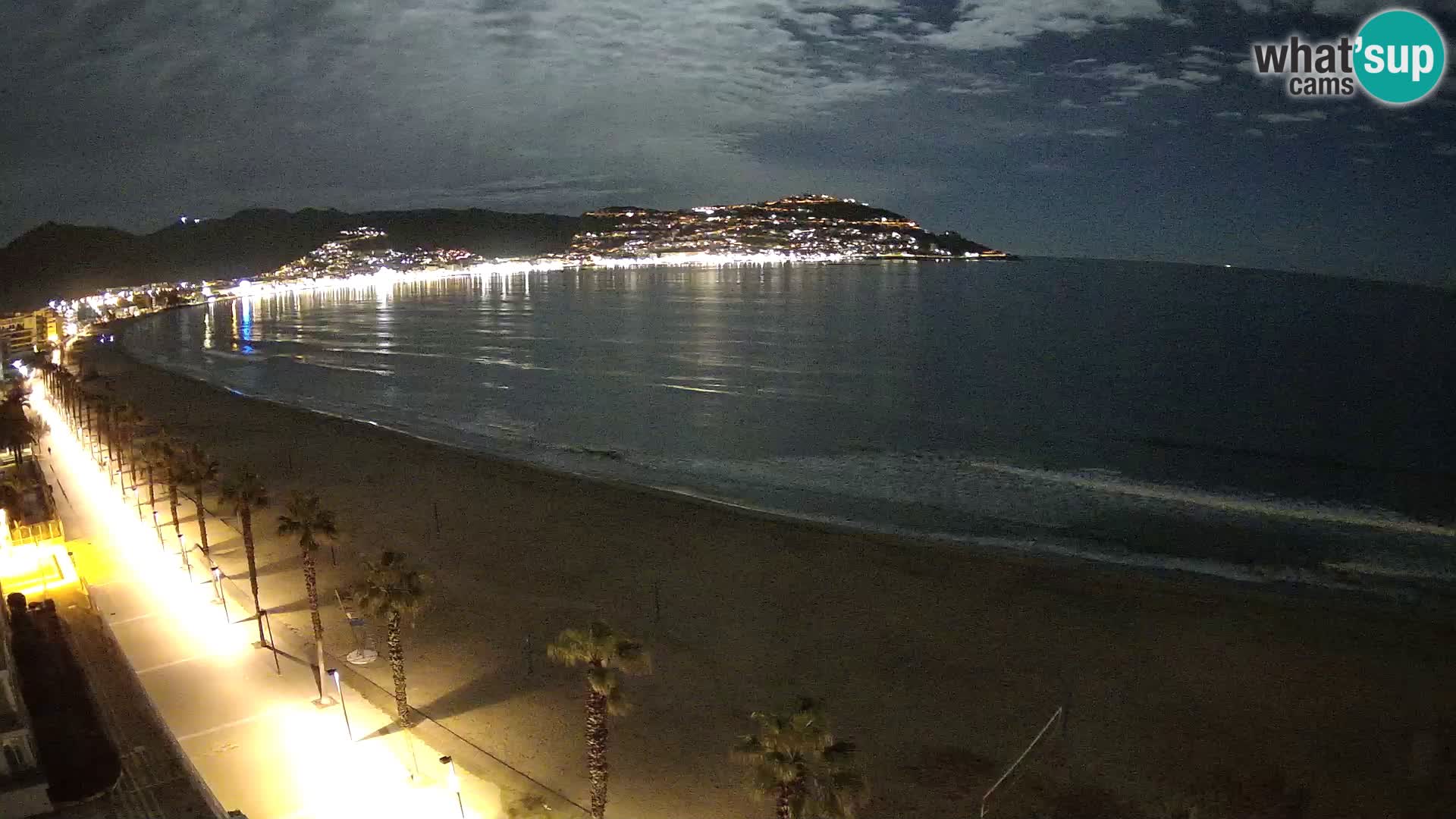 Roses camera en vivo playa Costa Brava- Hotel MonteCarlo