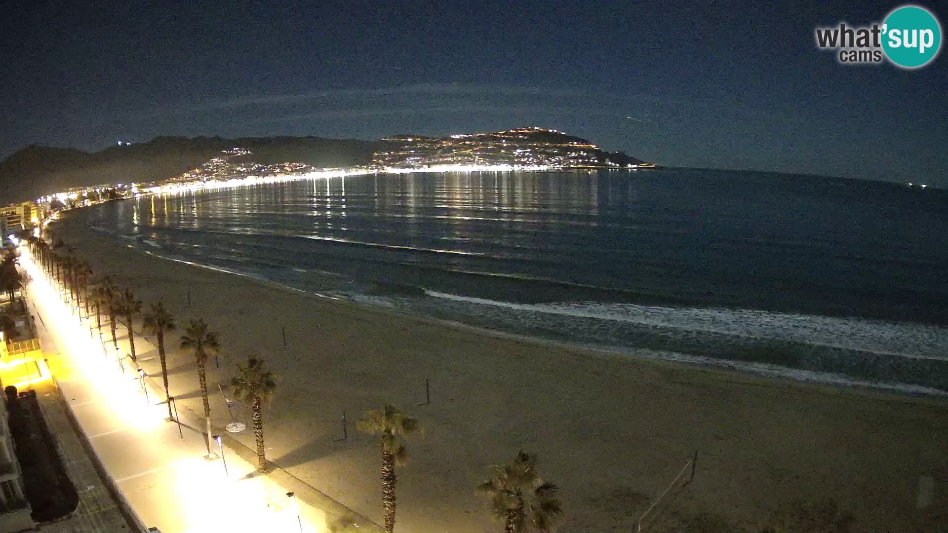 Live cam Roses  – Costa Brava spiaggia – Hotel MonteCarlo