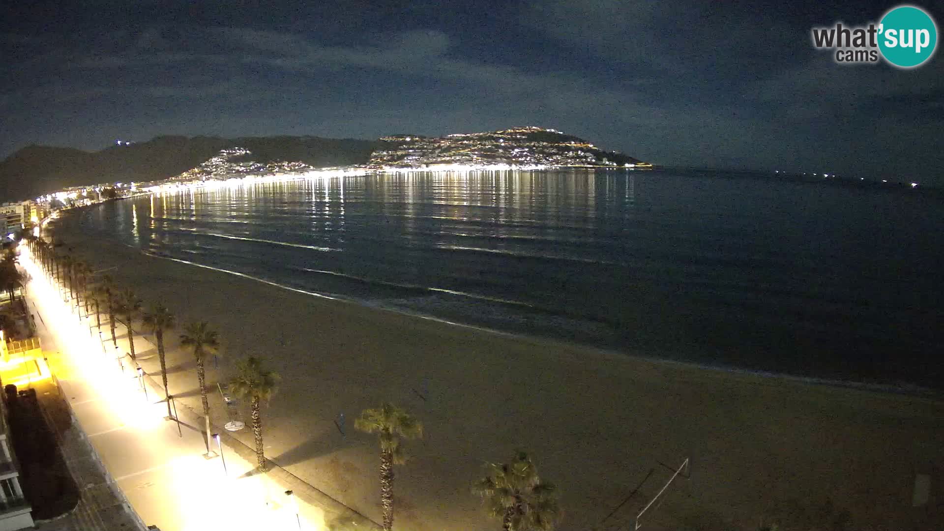 Live cam Roses – Costa Brava spiaggia – Hotel MonteCarlo