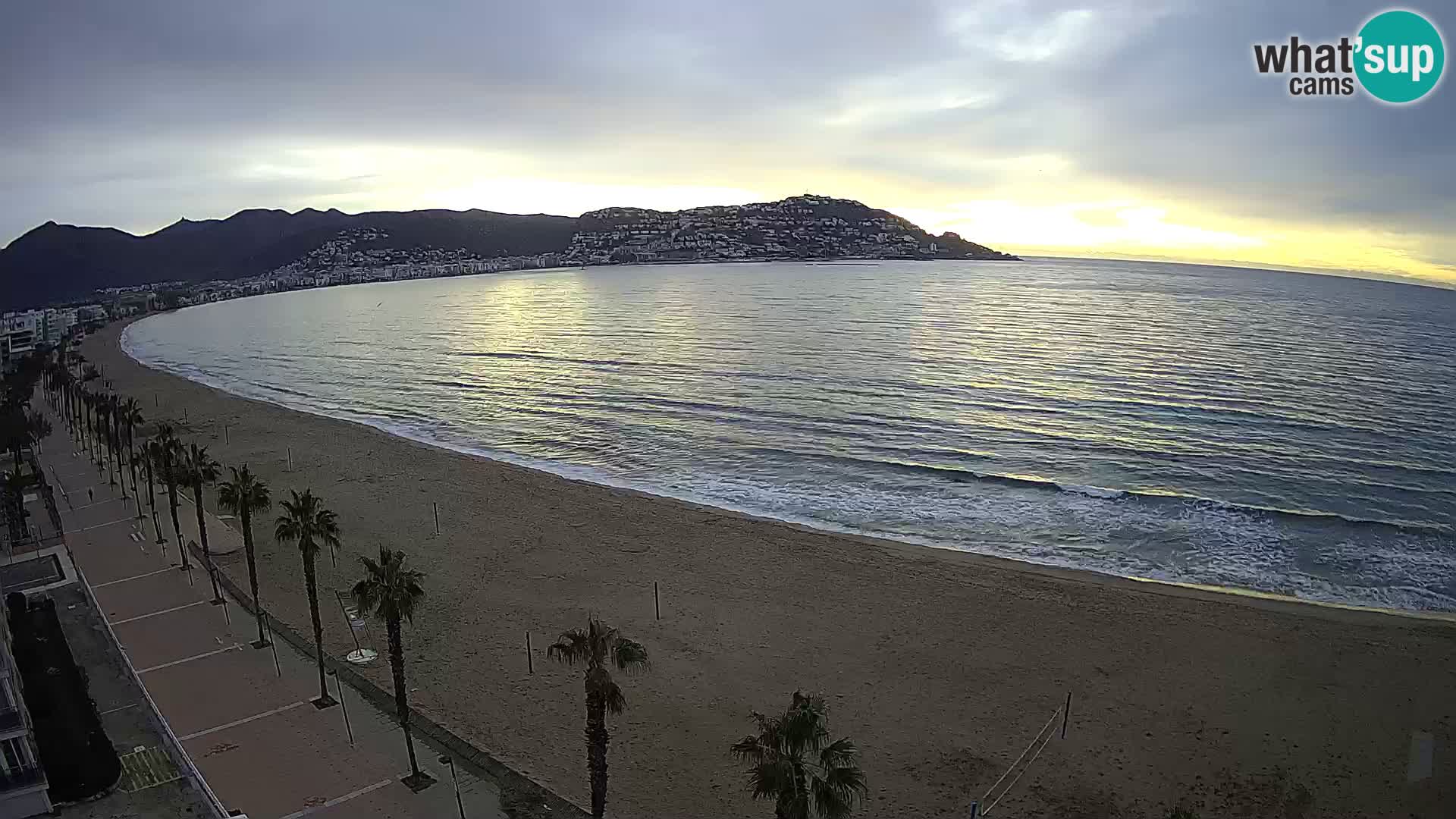 Roses camera en vivo playa Costa Brava- Hotel MonteCarlo