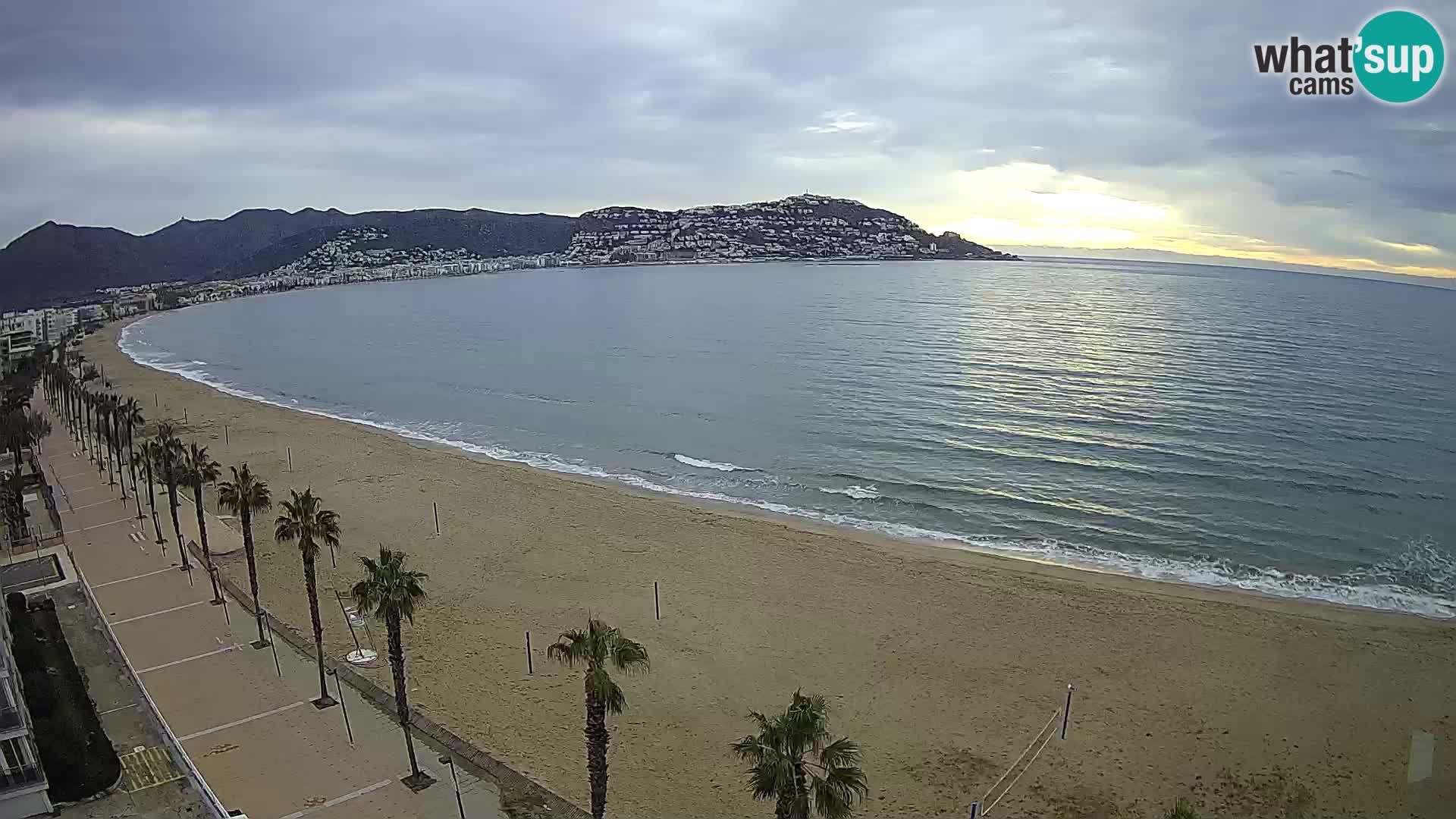 Roses camera en vivo playa Costa Brava- Hotel MonteCarlo