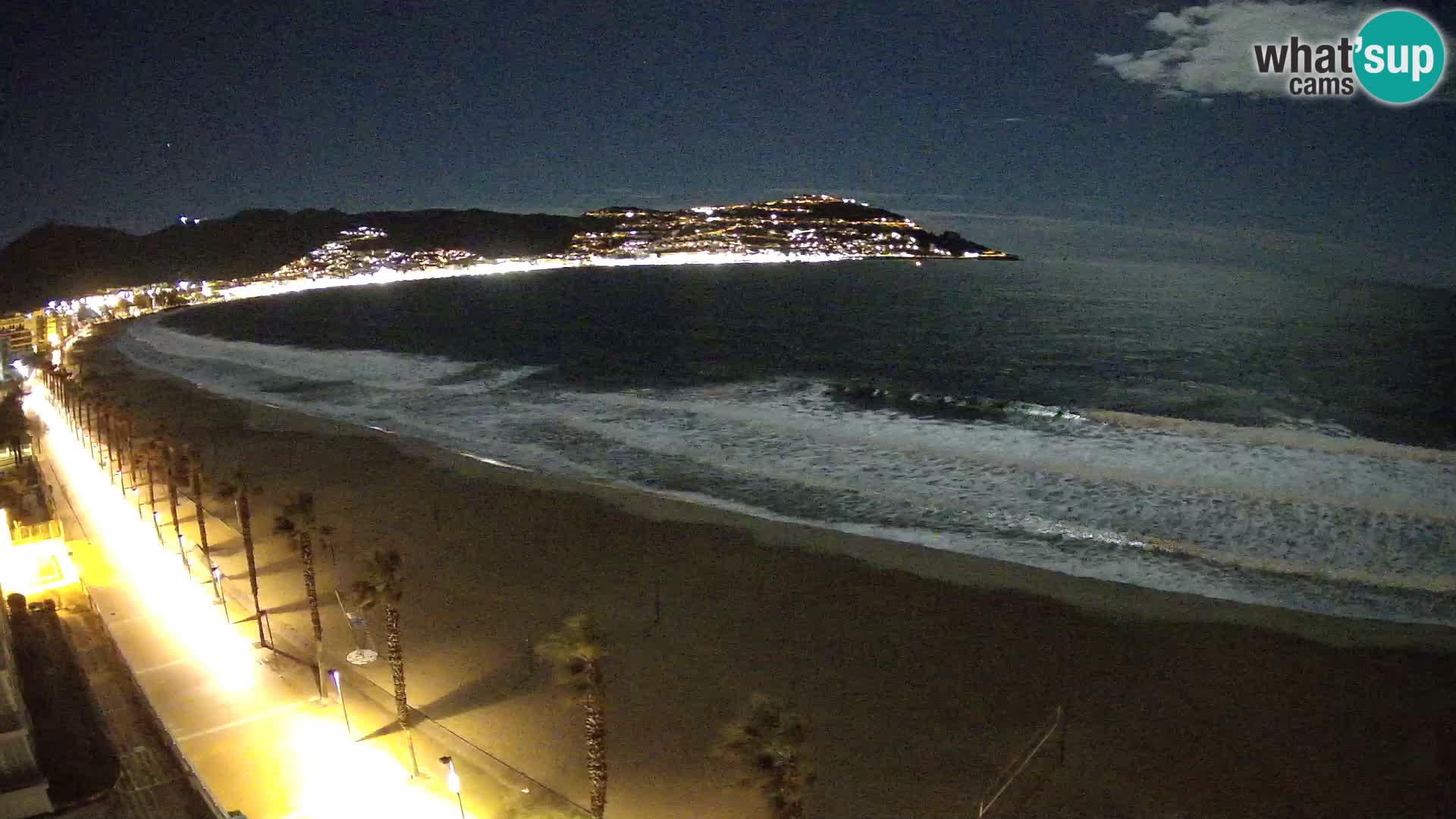 Live cam Roses  – Costa Brava spiaggia – Hotel MonteCarlo