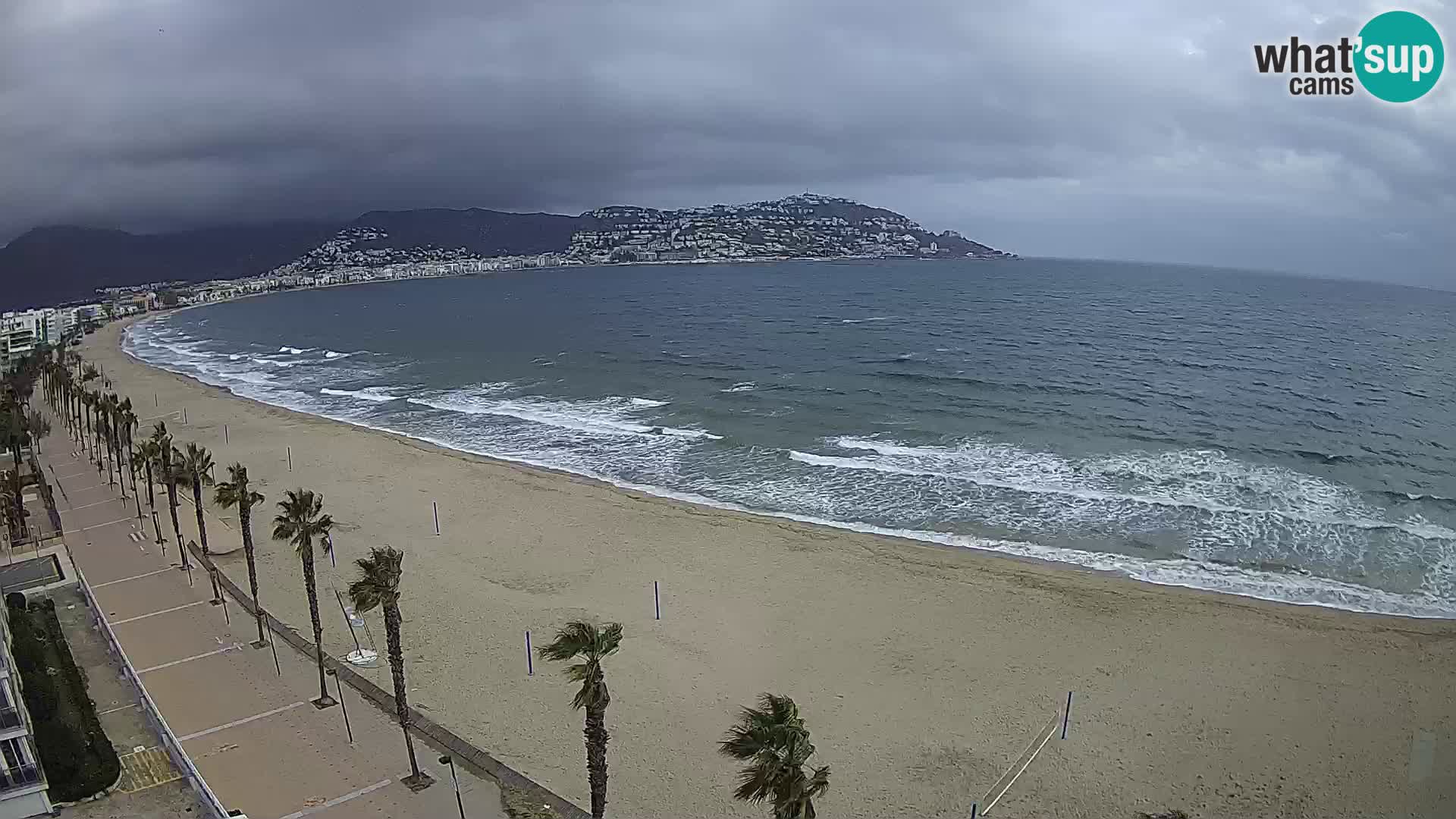 Roses camera en vivo playa Costa Brava- Hotel MonteCarlo