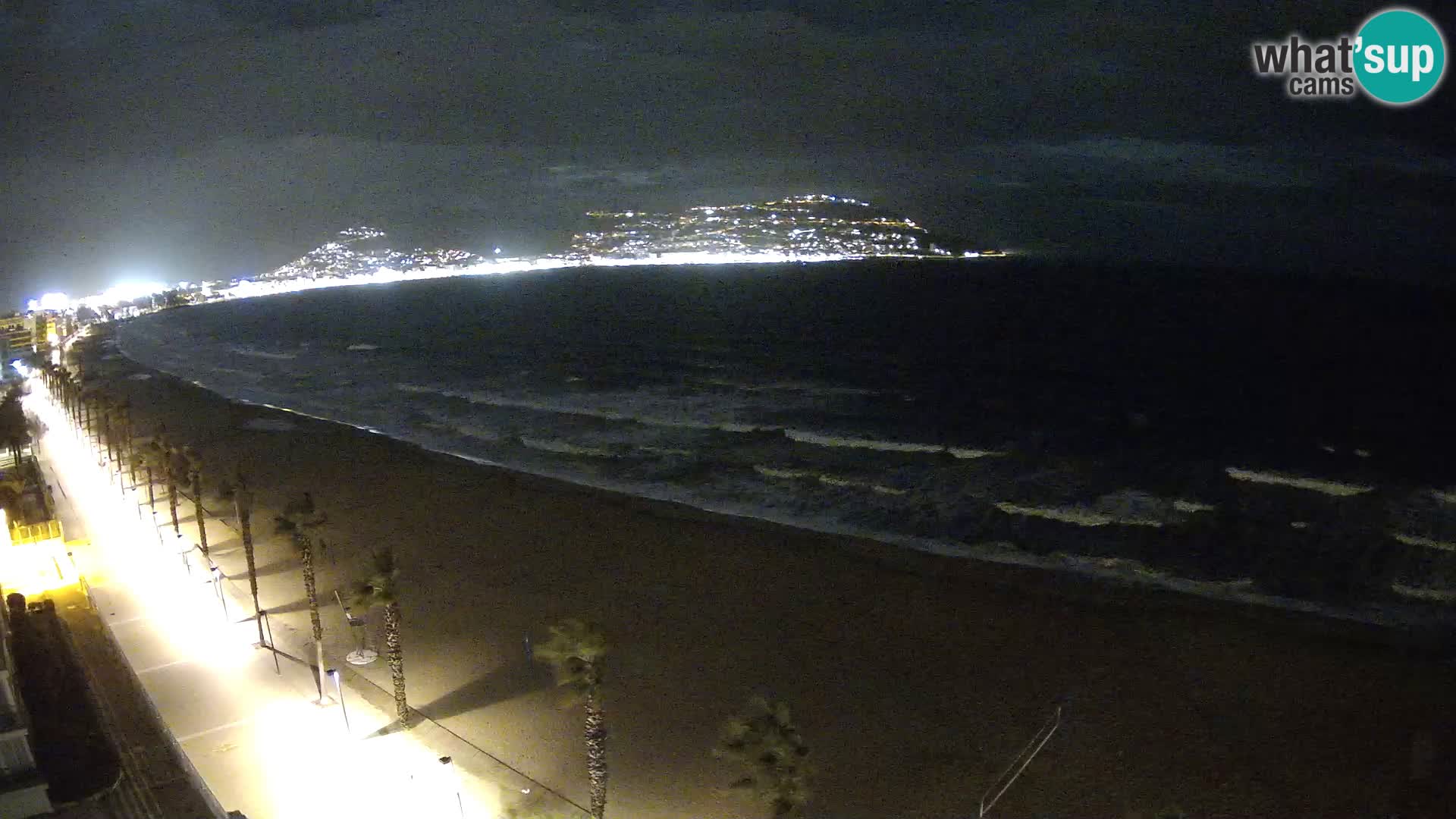 LIVEcam Roses plage Costa Brava – Hotel Montecarlo webcam Espagne