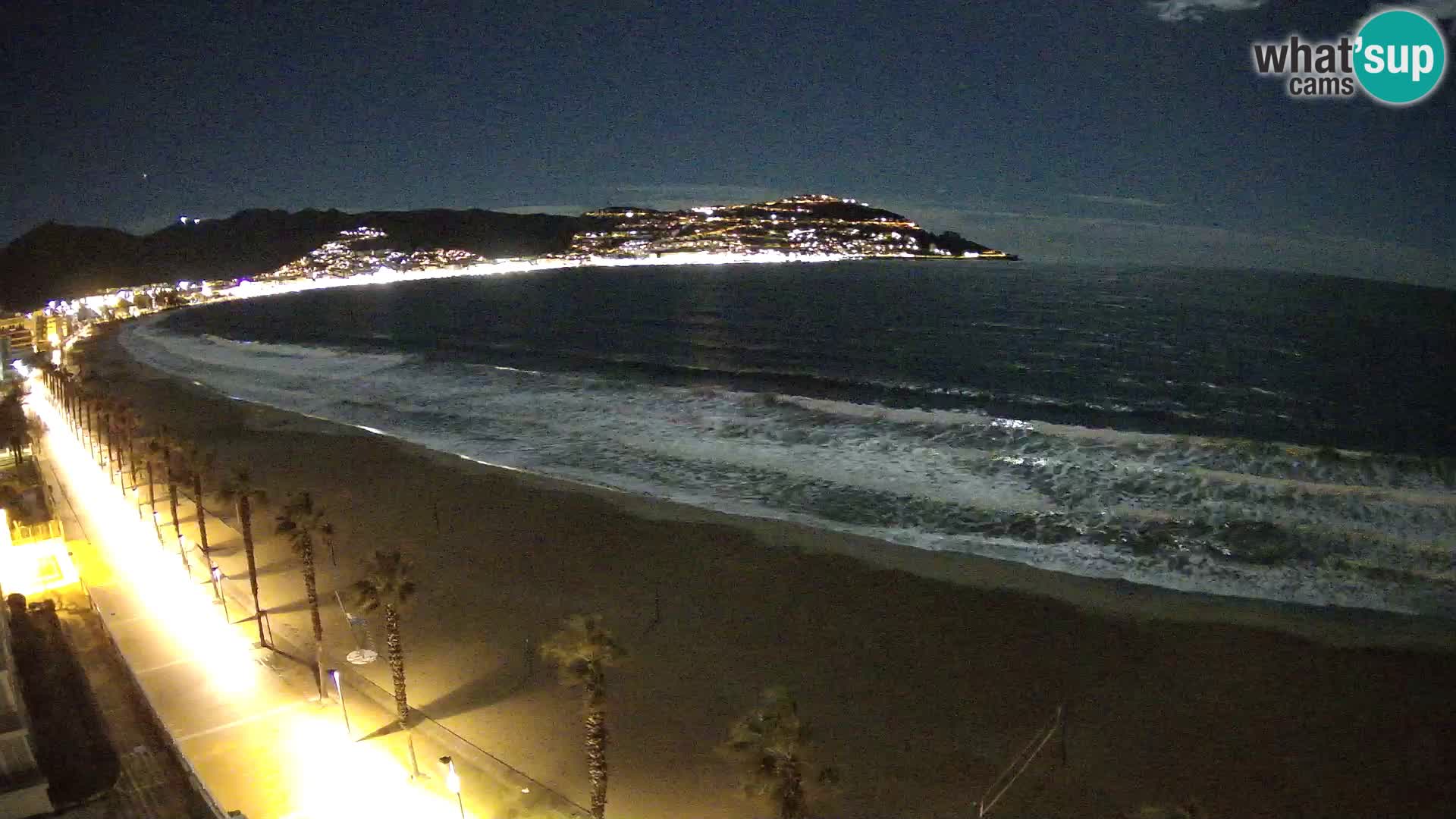 Roses camera en vivo playa Costa Brava- Hotel MonteCarlo