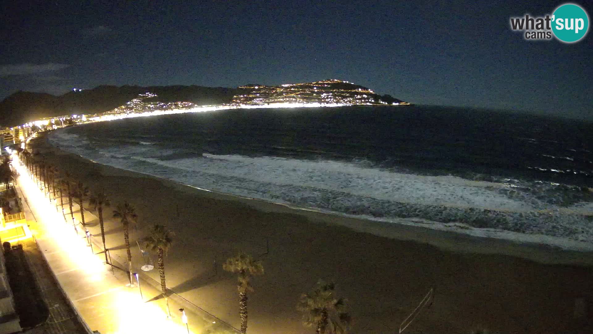 Live cam Roses  – Costa Brava spiaggia – Hotel MonteCarlo
