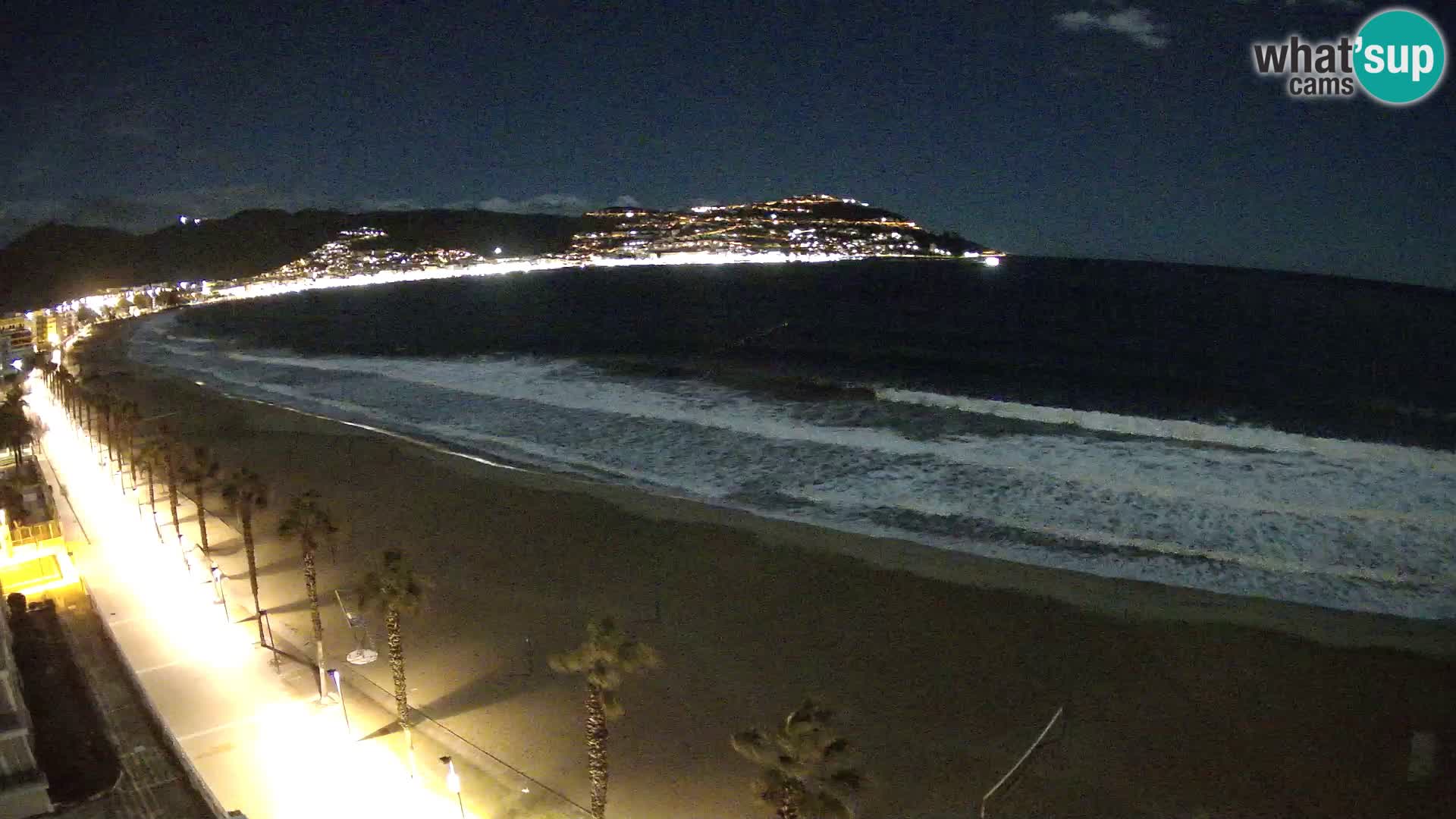 Roses camera en vivo playa Costa Brava- Hotel MonteCarlo