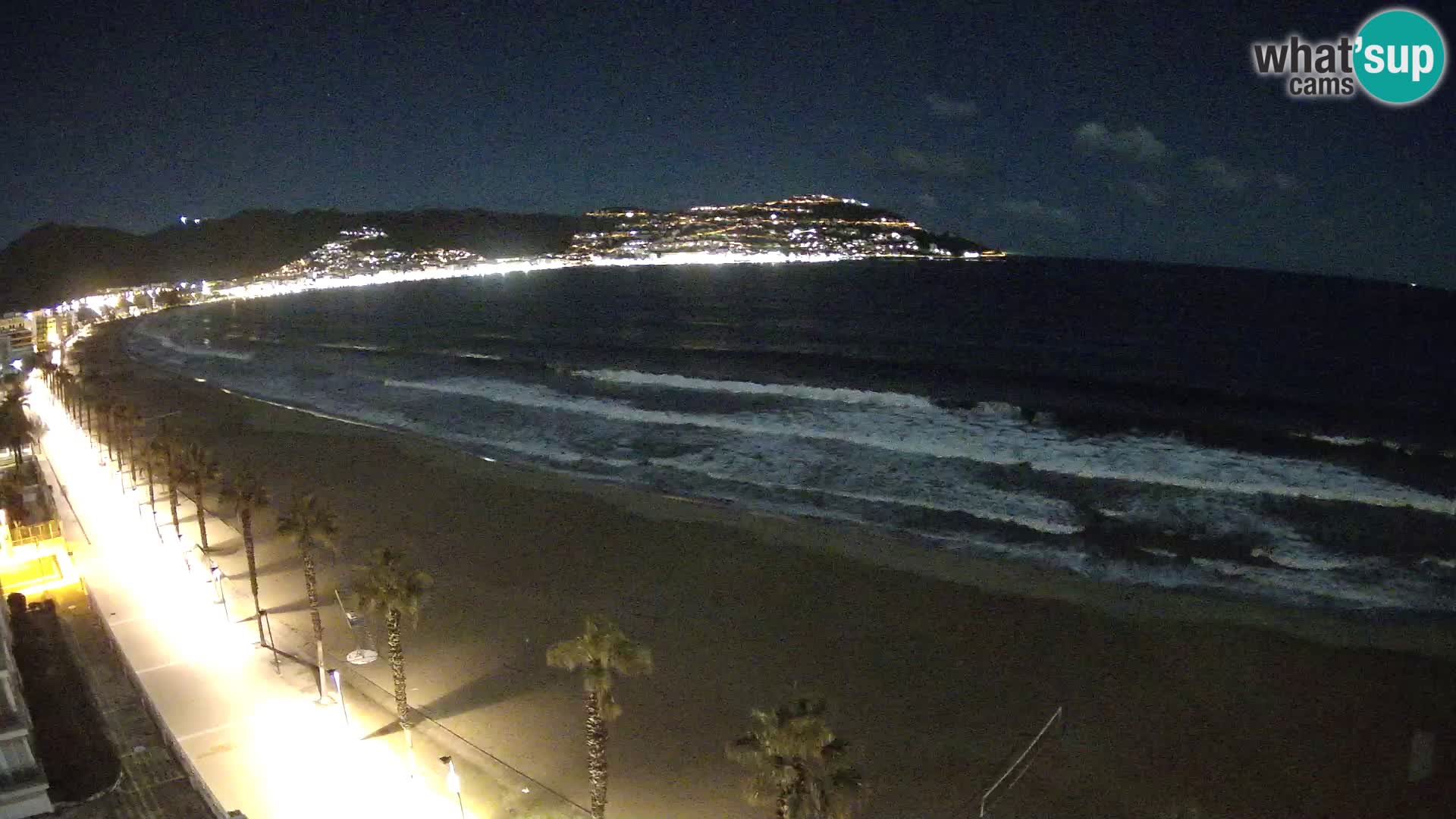 Roses camera en vivo playa Costa Brava- Hotel MonteCarlo