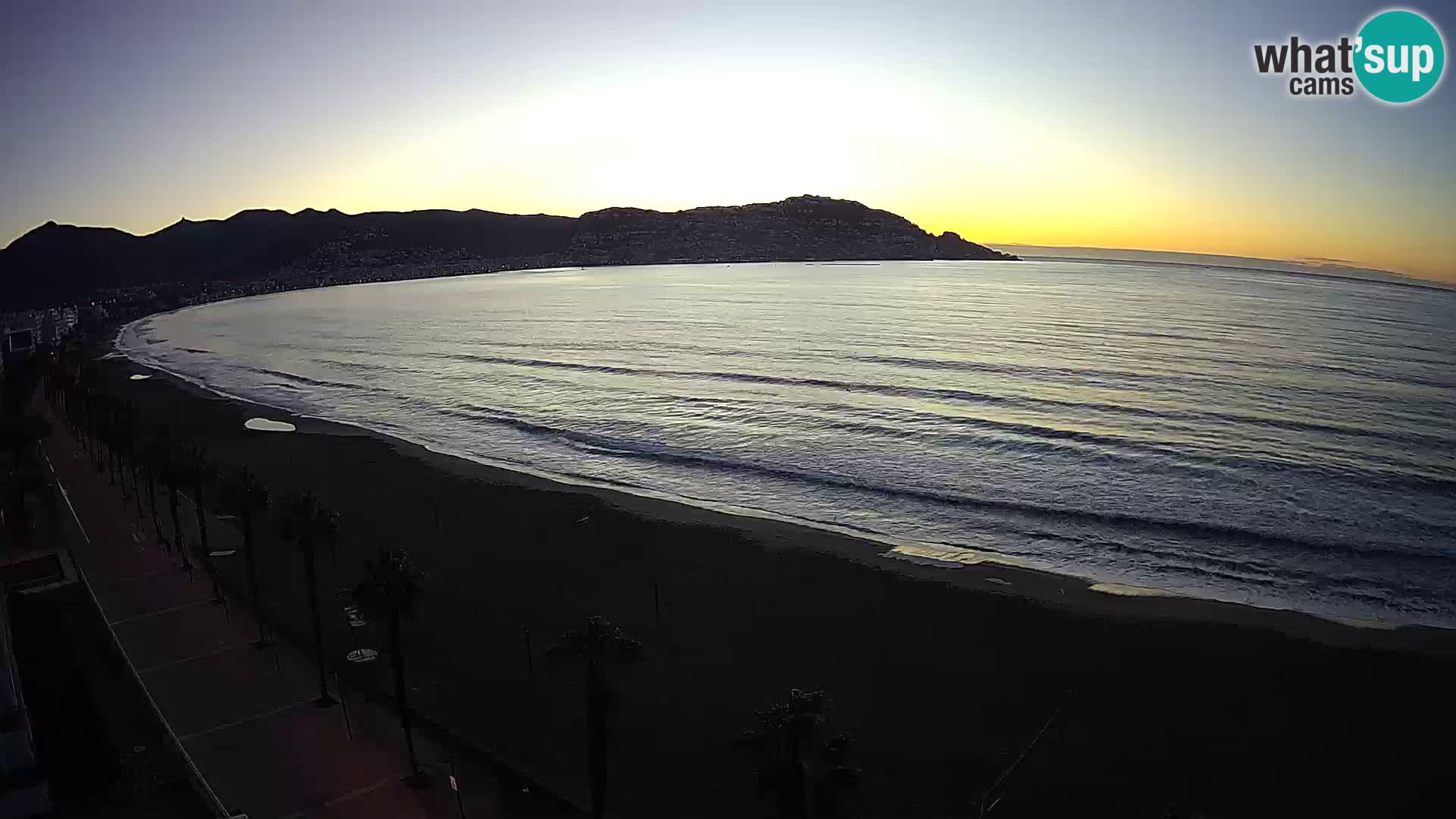 LIVEcam Roses plage Costa Brava – Hotel Montecarlo webcam Espagne