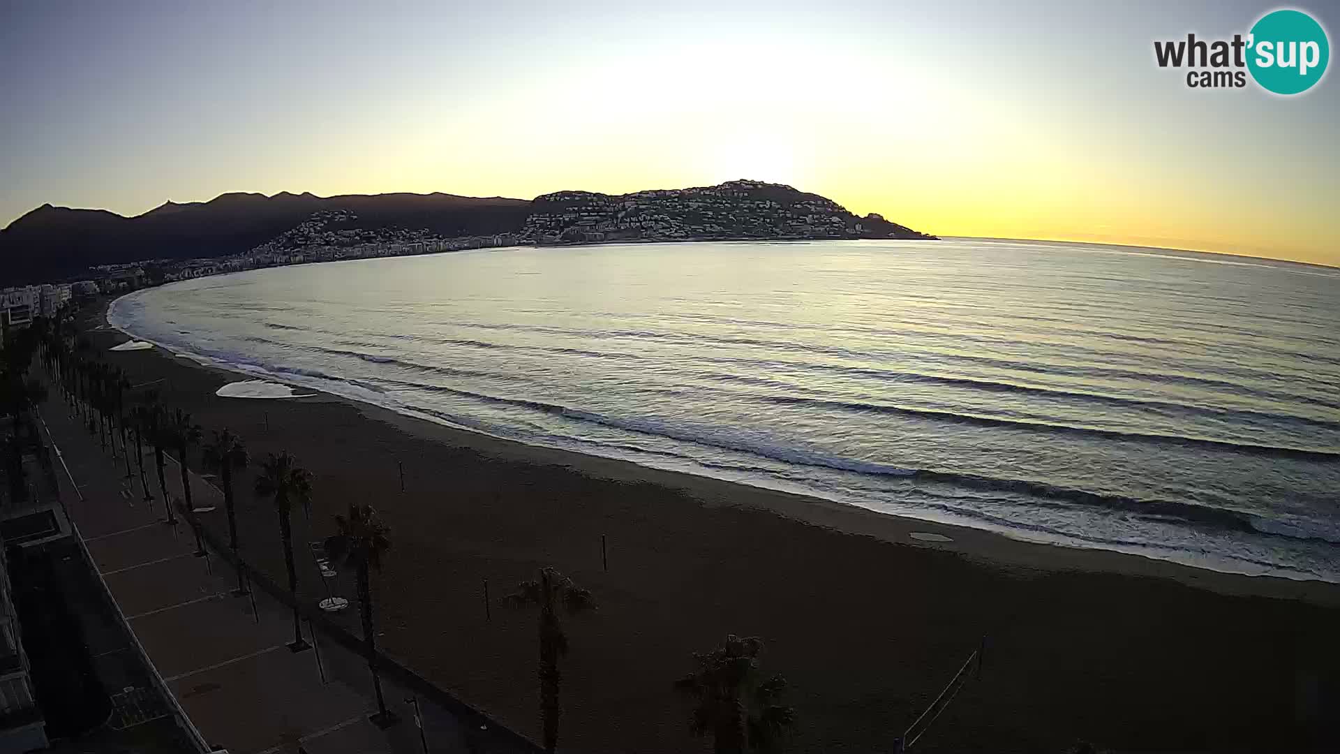Live cam Roses  – Costa Brava spiaggia – Hotel MonteCarlo