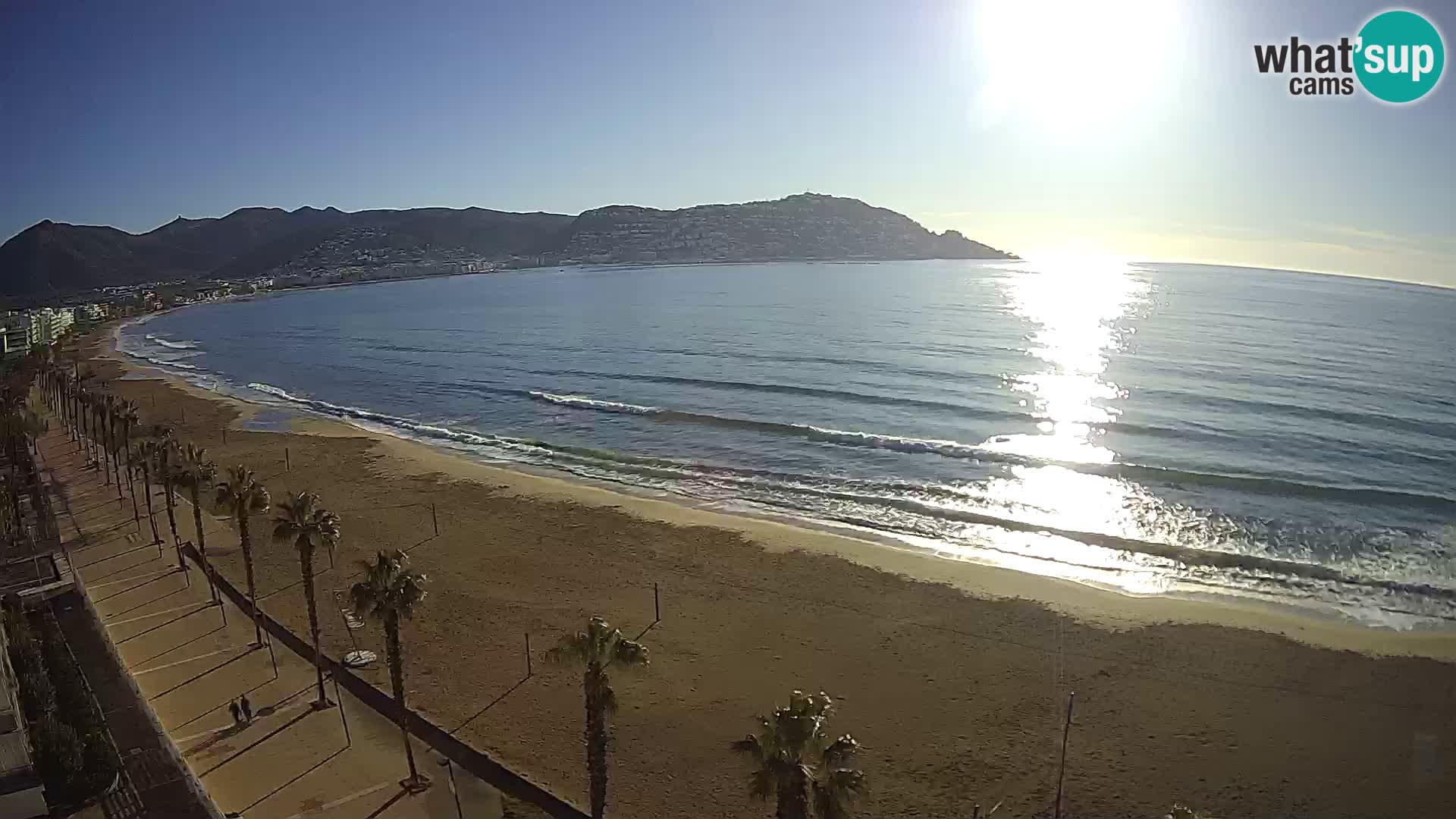 Live cam Roses  – Costa Brava spiaggia – Hotel MonteCarlo