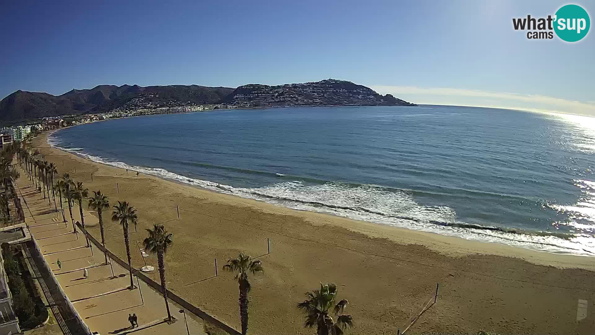 Live cam Roses  – Costa Brava spiaggia – Hotel MonteCarlo