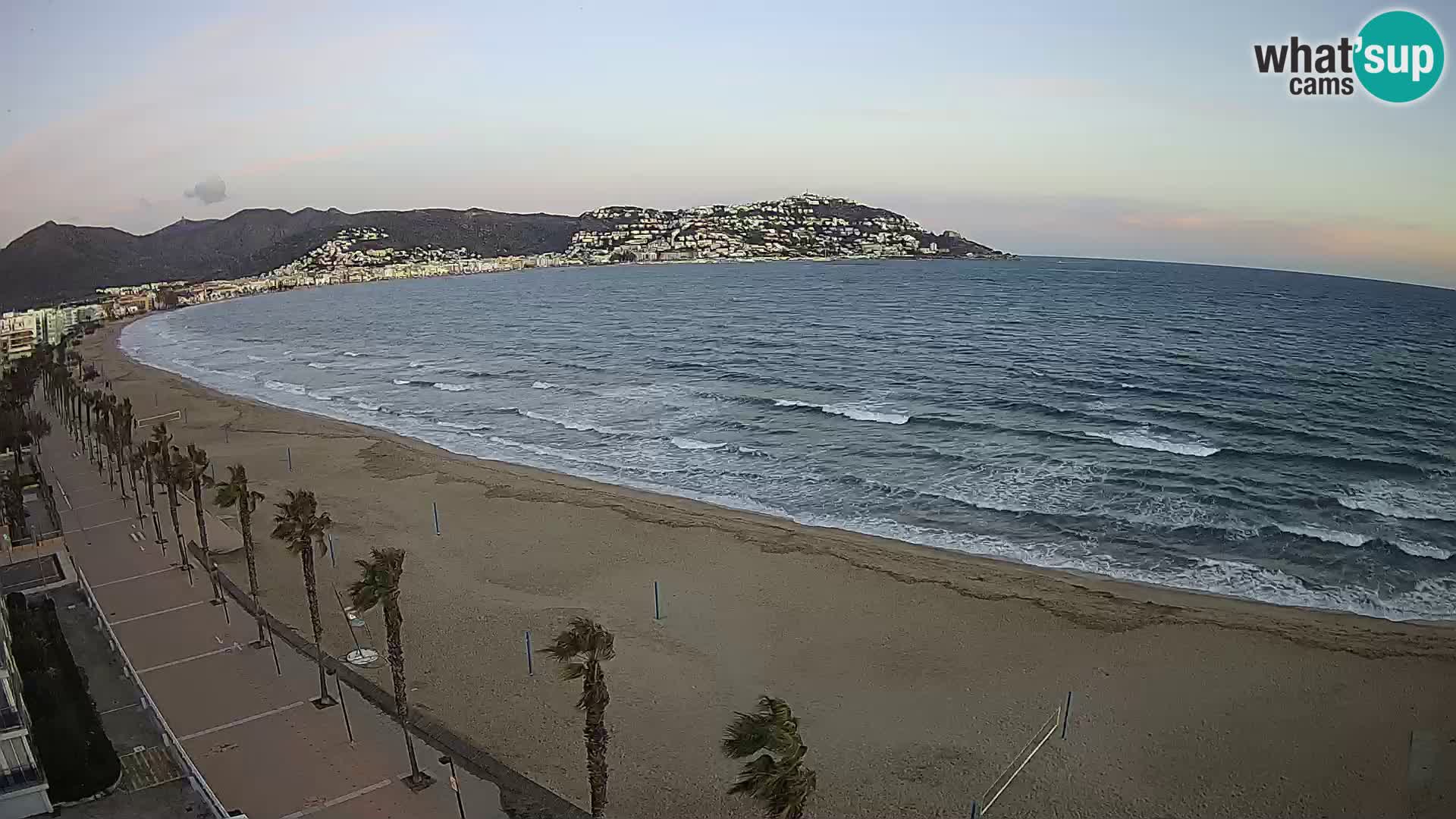 Web kamera Roses – Španijolska – Pogled sa hotela MonteCarlo