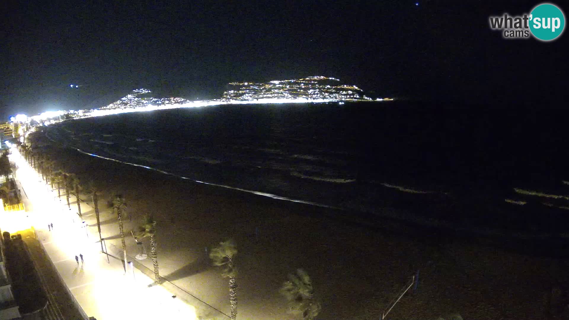 LIVEcam Roses plage Costa Brava – Hotel Montecarlo webcam Espagne