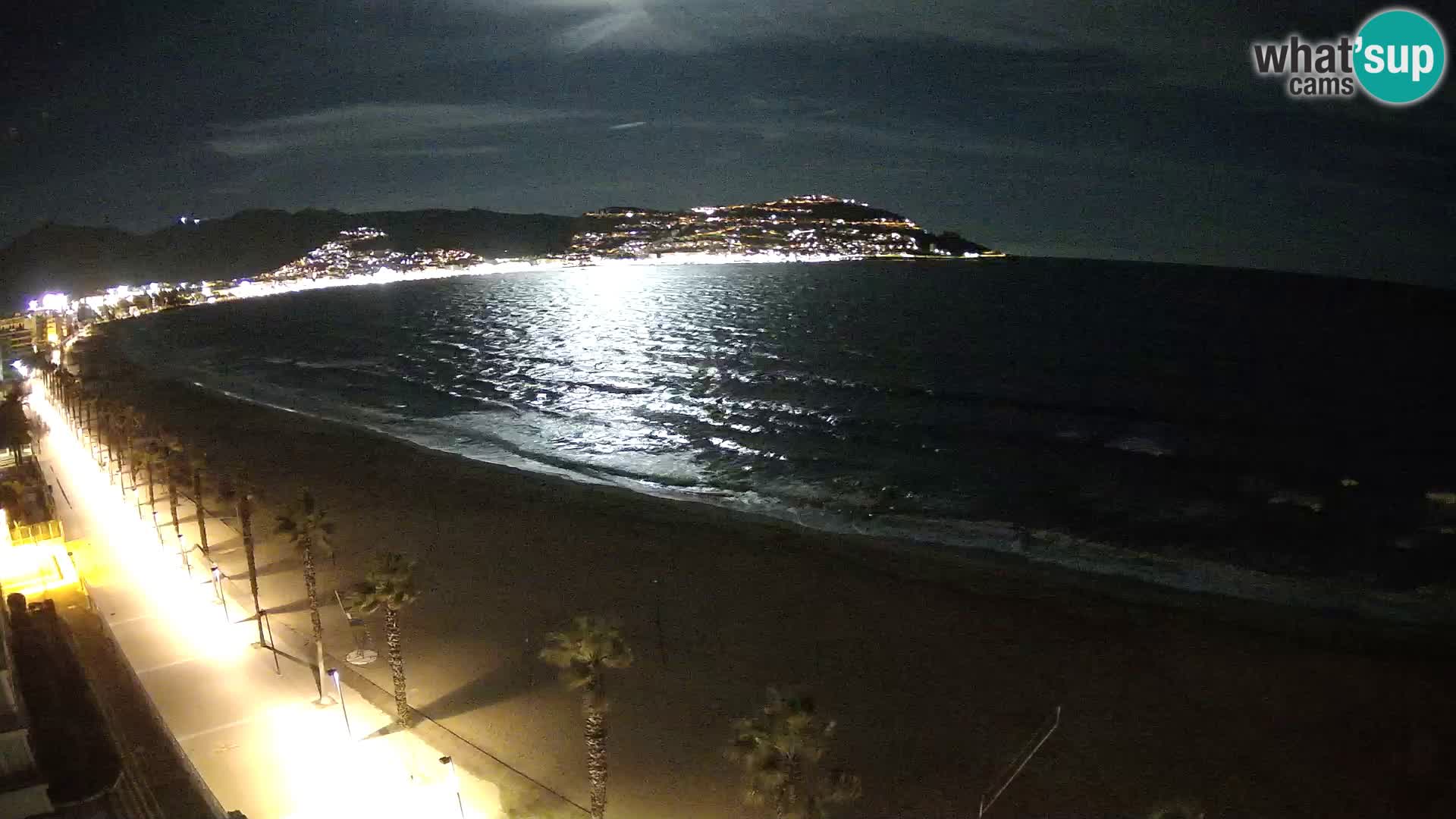 Webcam Costa Brava Roses Strand – Montecarlo Hotel livecam Spanien