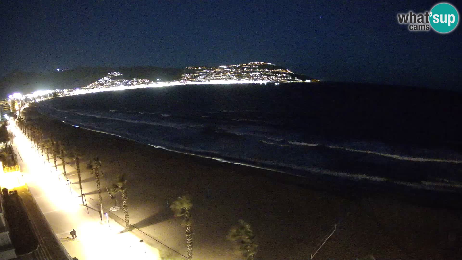 Webcam Costa Brava Roses Strand – Montecarlo Hotel livecam Spanien