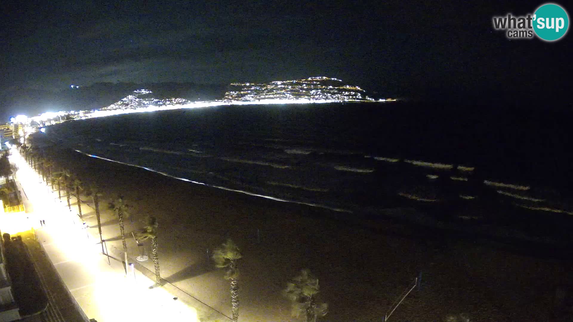 Roses camera en vivo playa Costa Brava- Hotel MonteCarlo