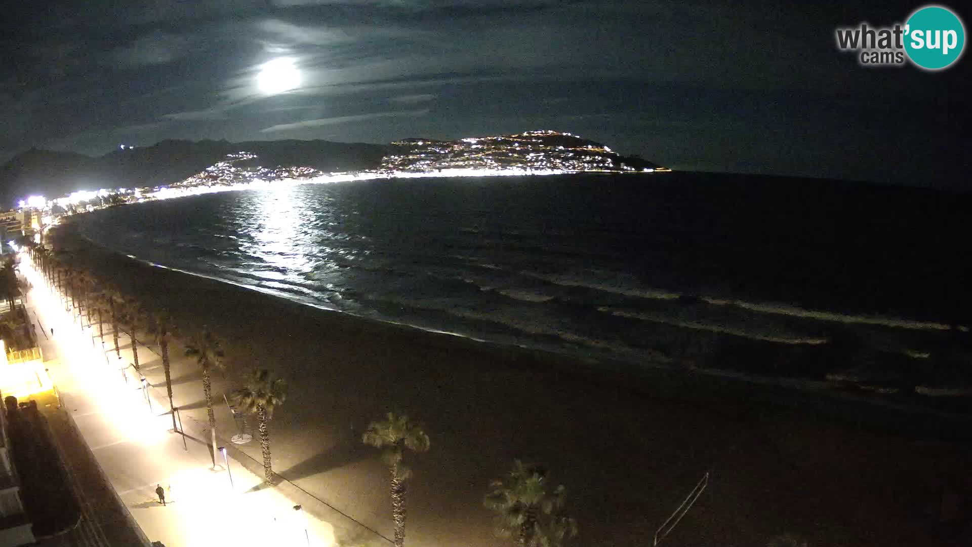 Webcam Costa Brava Roses Strand – Montecarlo Hotel livecam Spanien