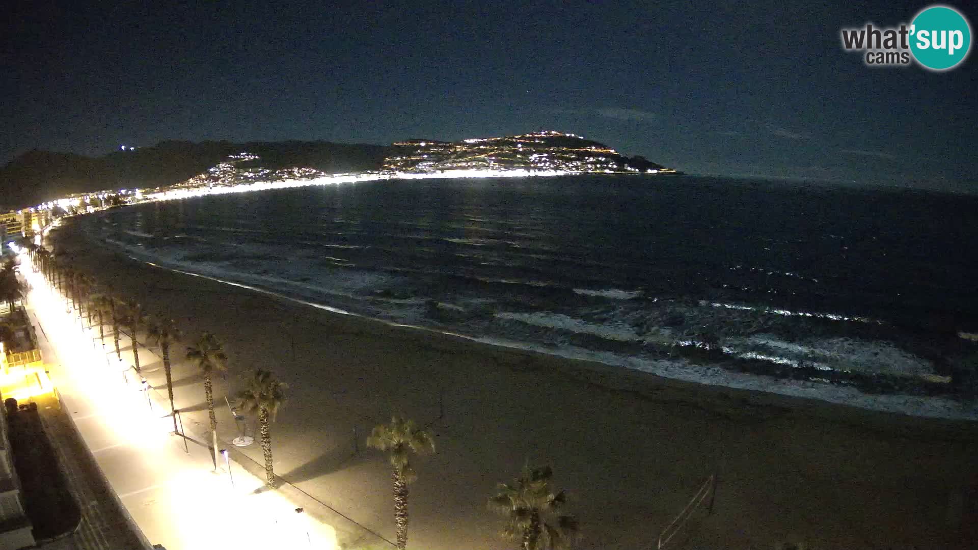 Live cam Roses  – Costa Brava spiaggia – Hotel MonteCarlo