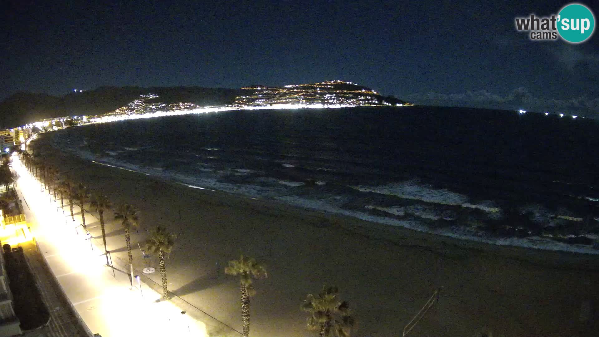 Live cam Roses  – Costa Brava spiaggia – Hotel MonteCarlo