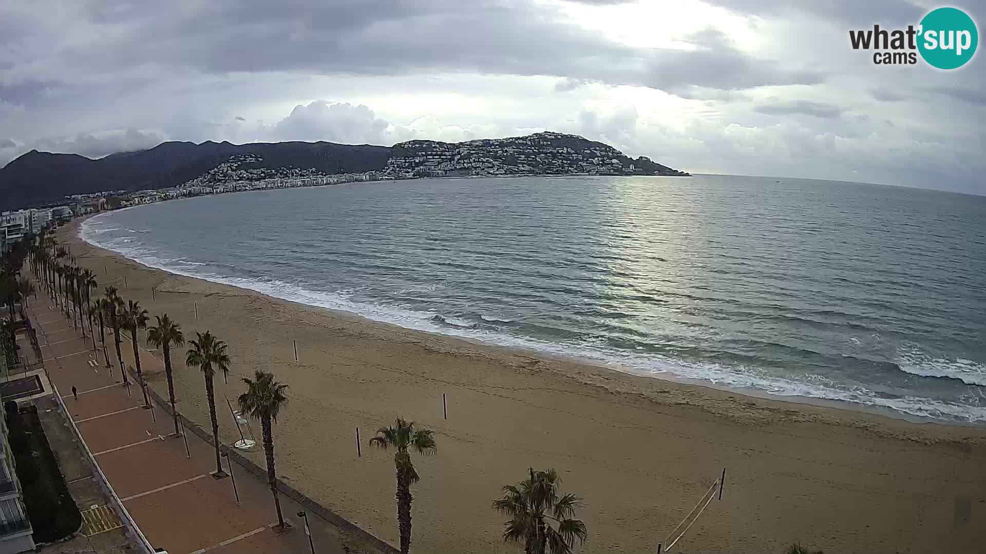 Live cam Roses  – Costa Brava spiaggia – Hotel MonteCarlo