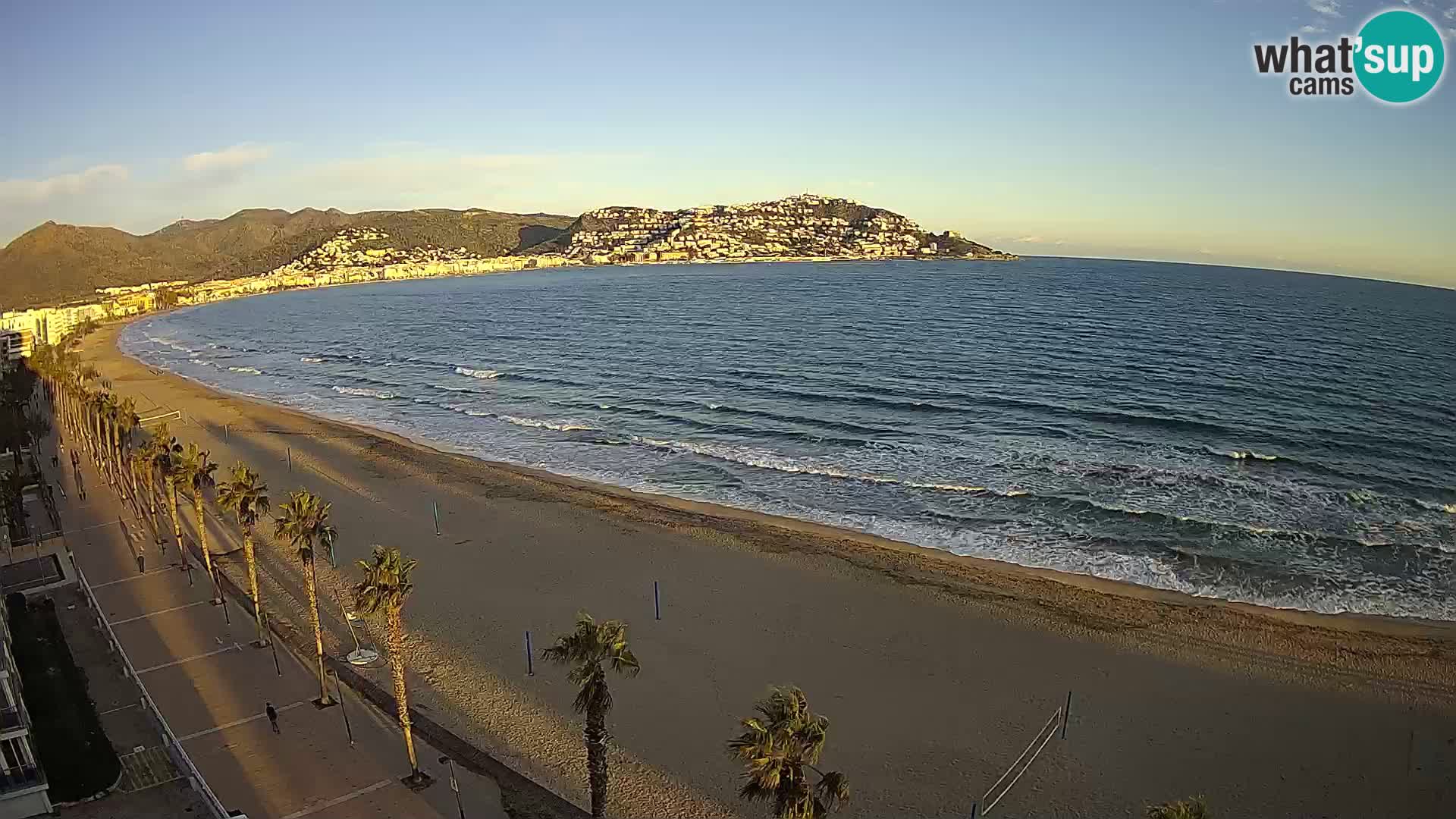 Live cam Roses  – Costa Brava spiaggia – Hotel MonteCarlo