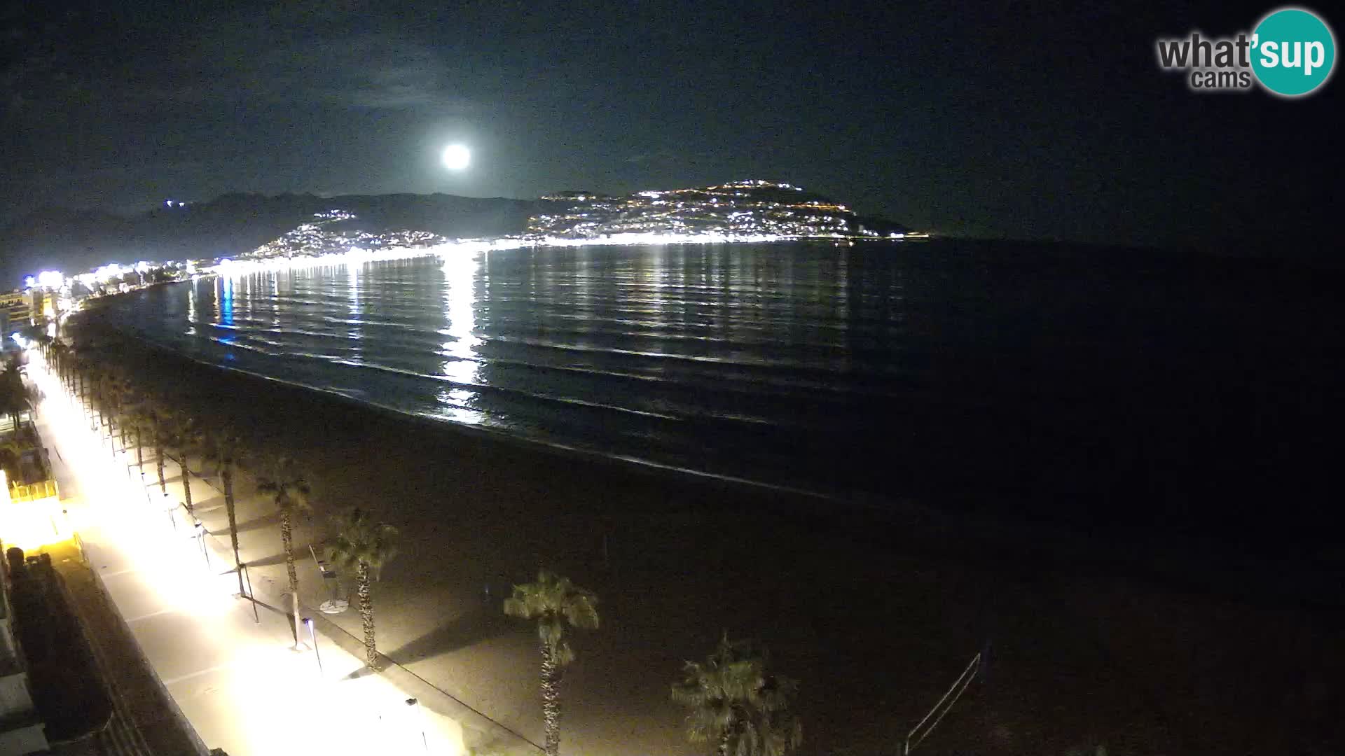 Roses camera en vivo playa Costa Brava- Hotel MonteCarlo