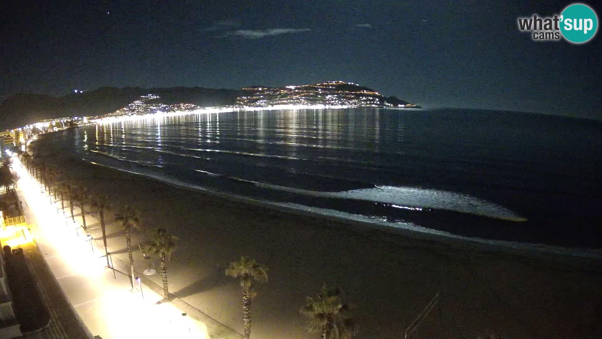 LIVEcam Roses plage Costa Brava – Hotel Montecarlo webcam Espagne